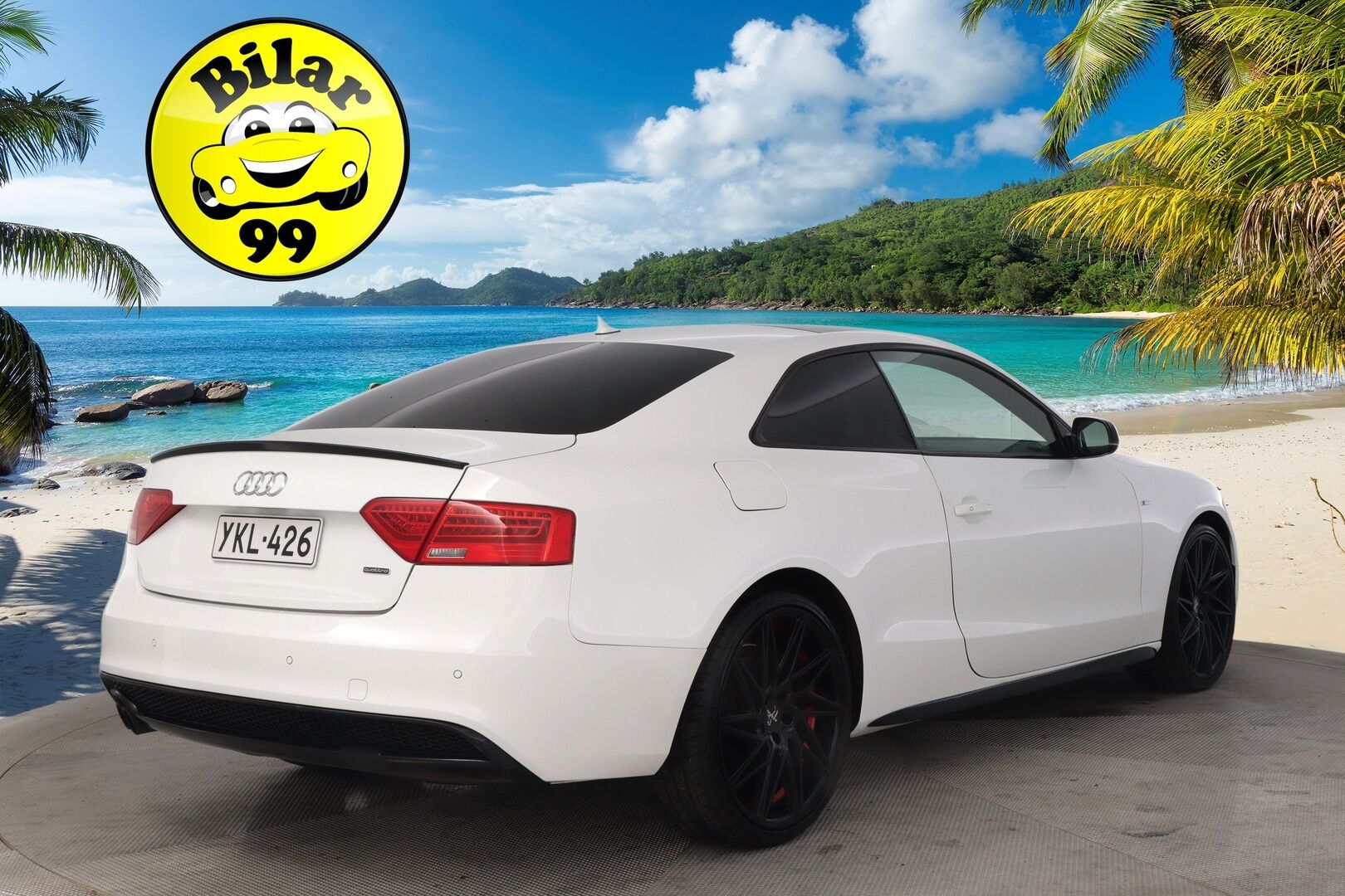 Audi A5 2016 Coupe 2.0 TFSI 165kW quattro S tronic S-Line *ACC/  Pa-lämmitin/  Nahka-alcantara/  Carplay/ Lasikattoluukku* - 2x hyvät renkaat / Juuri leimattu / Juuri huollettu / Kessy
