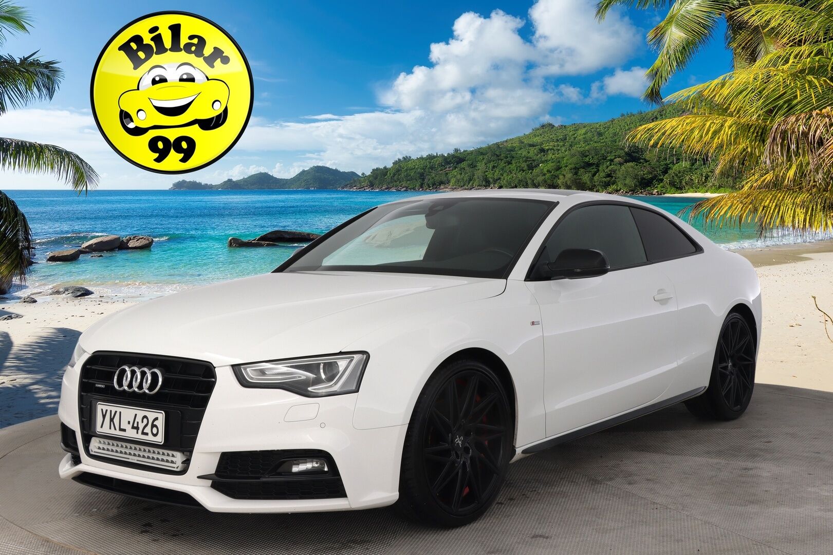 Audi A5 2016 Coupe 2.0 TFSI 165kW quattro S tronic S-Line *ACC/  Pa-lämmitin/  Nahka-alcantara/  Carplay/ Lasikattoluukku* - 2x hyvät renkaat / Juuri leimattu / Juuri huollettu / Kessy