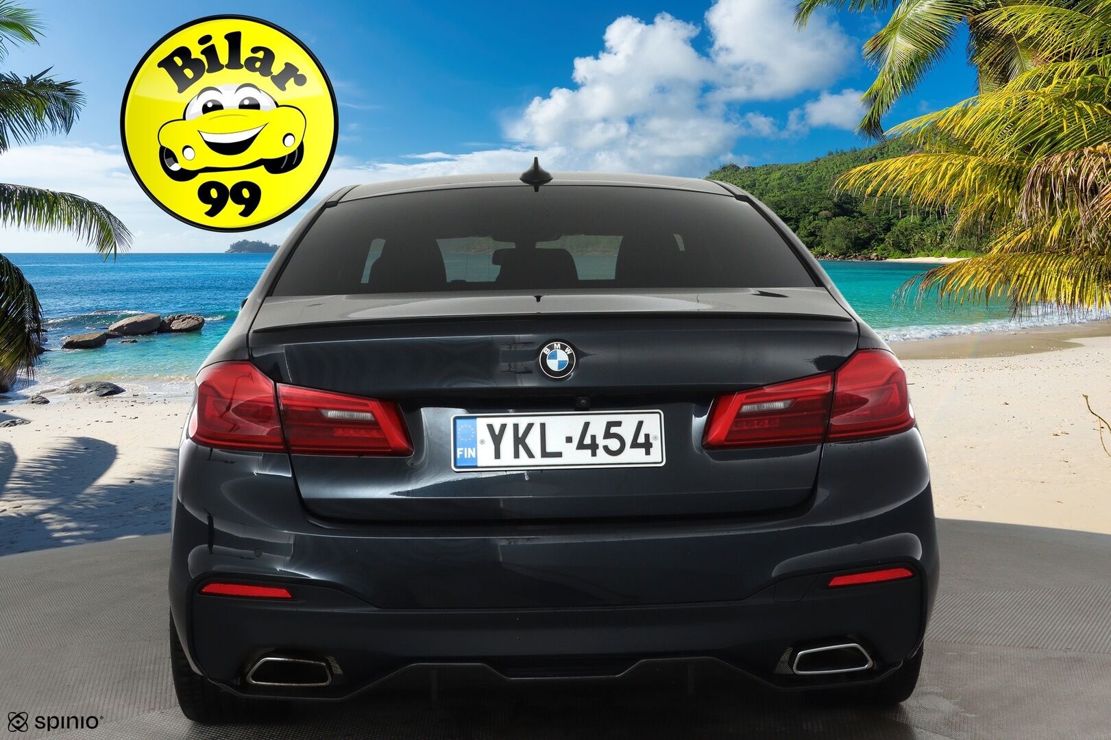 BMW 530 2020 G30 Sedan 530e xDrive A Charged Edition M Sport **ACC / Night Vision / 360° / HUD / H&K / Adapt.LED / Facelift** - 3,99 % KORKOTARJOUS TÄHÄN AUTOON 21.9. ASTI! - Kahdet renkaat aluvanteilla / Merkkihuollettu / Hyvät varusteet!