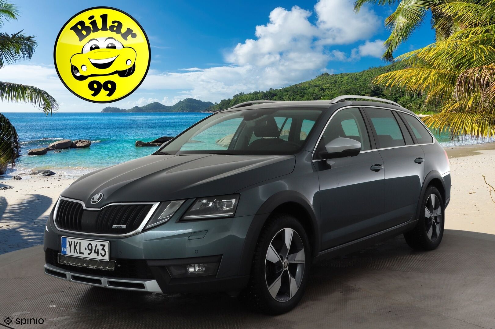 Skoda Octavia 2020 Combi 2,0 TDI 184 4x4 Scout BusinessLine DSG * ACC / Webasto / P.Kamera / Koukku /  Muistipenkki / LED / Kaistavahti * - Kahdet Renkaat / 1-om Suomi-auto - HULLUT JOULUT KORKOTARJOUS 2,49% 