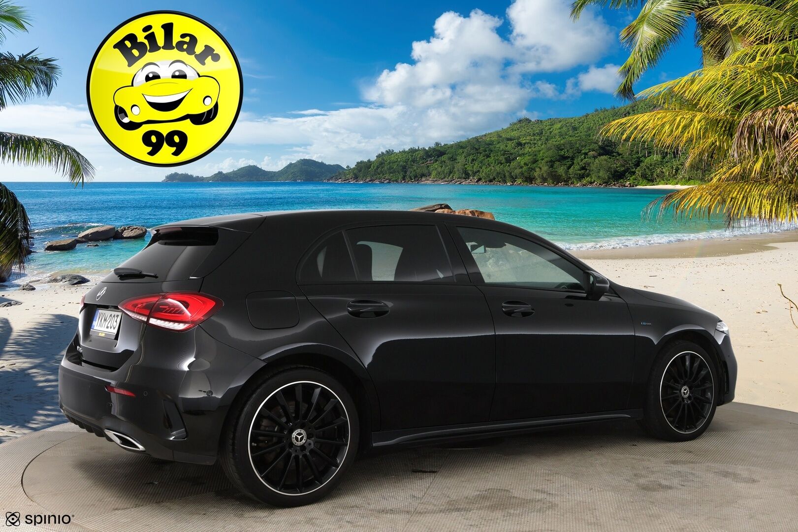 Mercedes-Benz A 2020 250 e A Business AMG Edition EQ Power / Suomi-Auto / P-Kamera / Vakkari / NAVI / LED / App-Connect - Taloudellinen & Näyttävä / Sähkökantama jopa 72km !