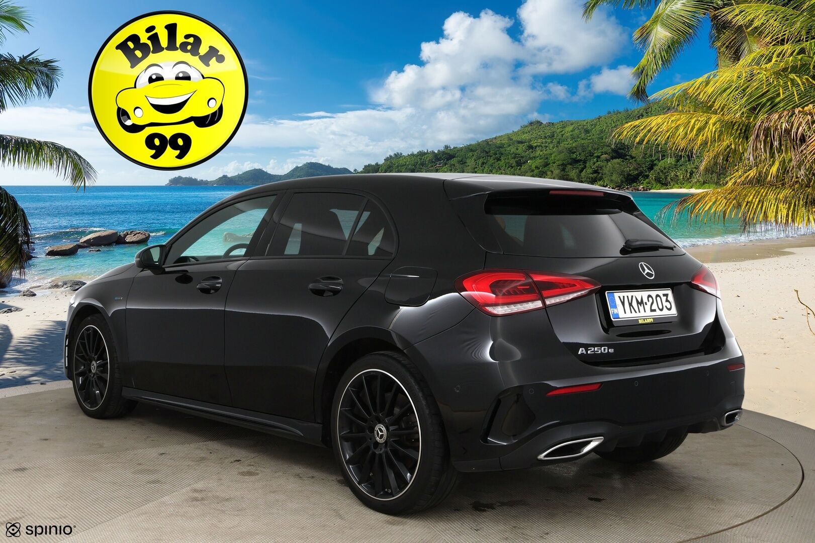Mercedes-Benz A 2020 250 e A Business AMG Edition EQ Power / Suomi-Auto / P-Kamera / Vakkari / NAVI / LED / App-Connect - Taloudellinen & Näyttävä / Sähkökantama jopa 72km !