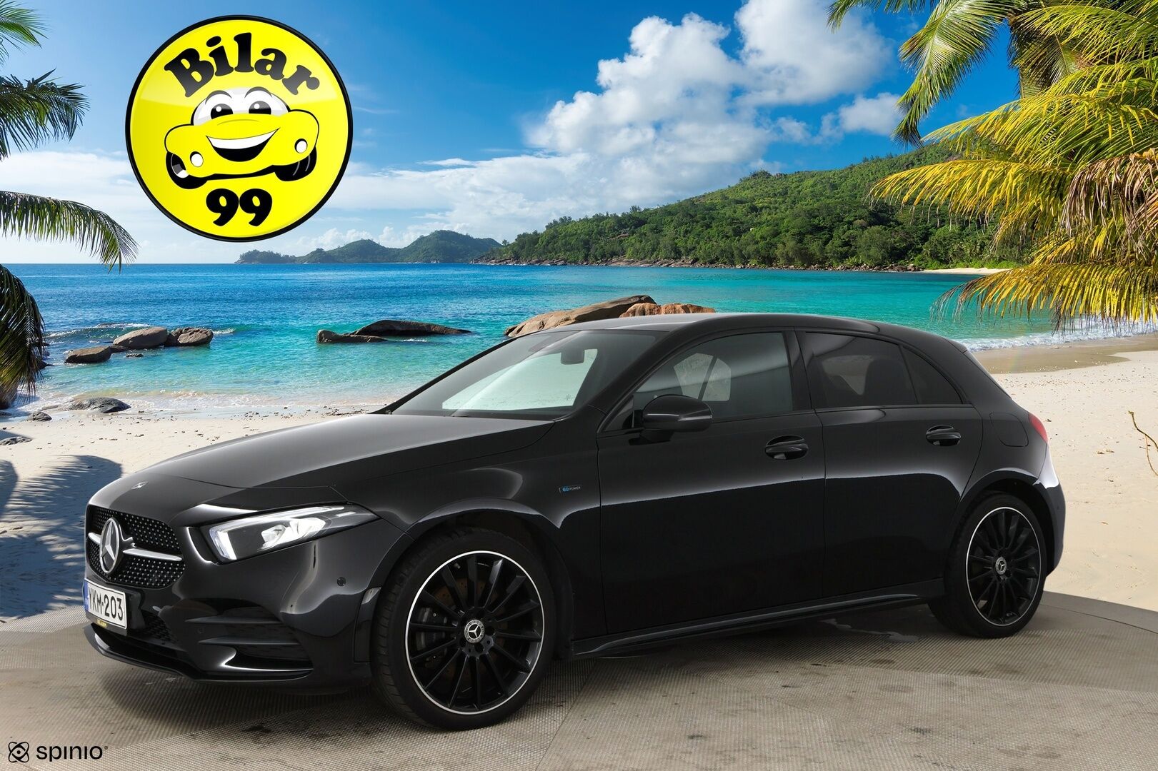 Mercedes-Benz A 2020 250 e A Business AMG Edition EQ Power / Suomi-Auto / P-Kamera / Vakkari / NAVI / LED / App-Connect - AMG sisä- ja ulkopaketilla! / Sähkökantama jopa 72km ! - HULLUT BLACKWEEK JATKOT - KORKOTARJOUS 2,49%