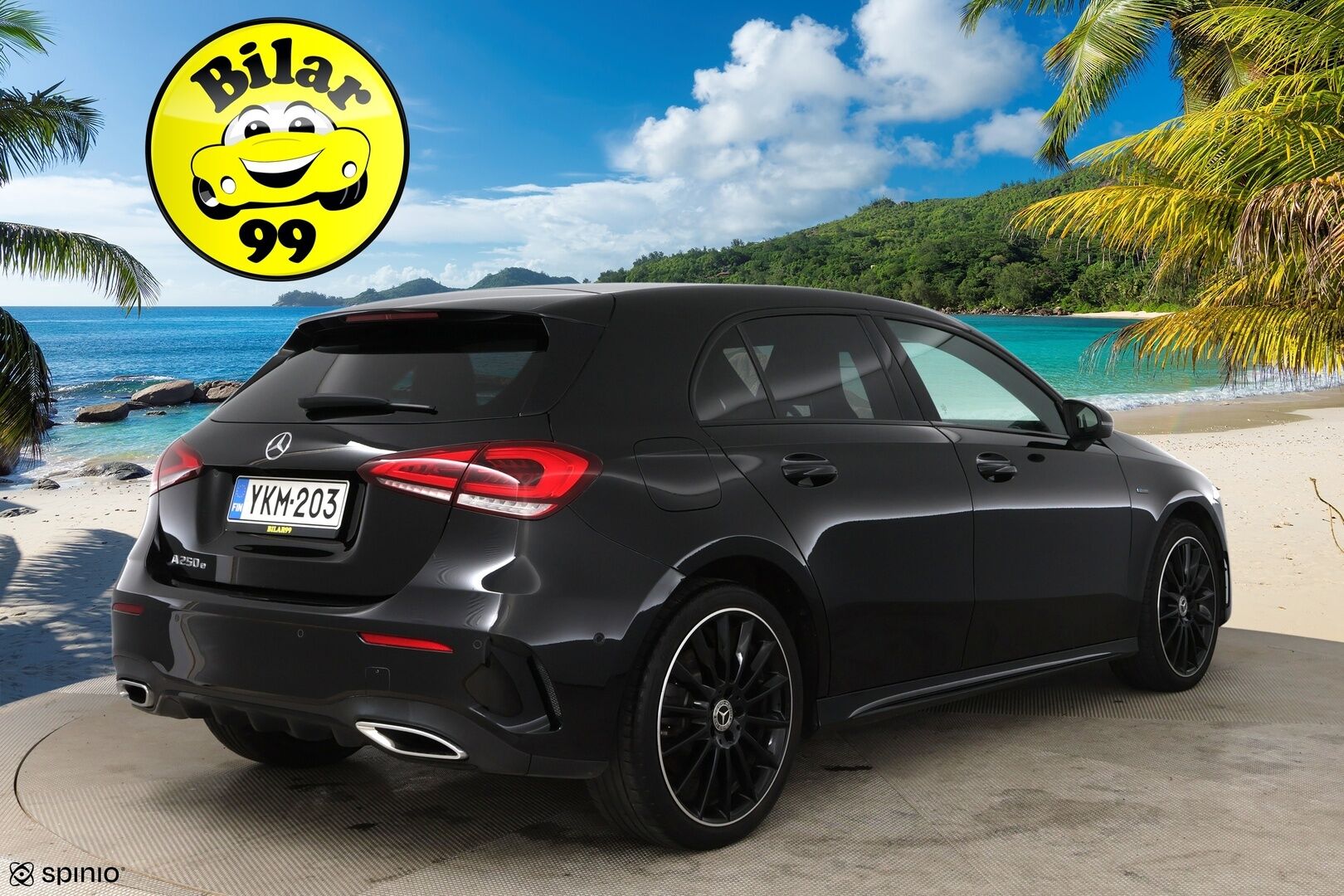 Mercedes-Benz A 2020 250 e A Business AMG Edition EQ Power / Suomi-Auto / P-Kamera / Vakkari / NAVI / LED / App-Connect - AMG sisä- ja ulkopaketilla! / Sähkökantama jopa 72km !