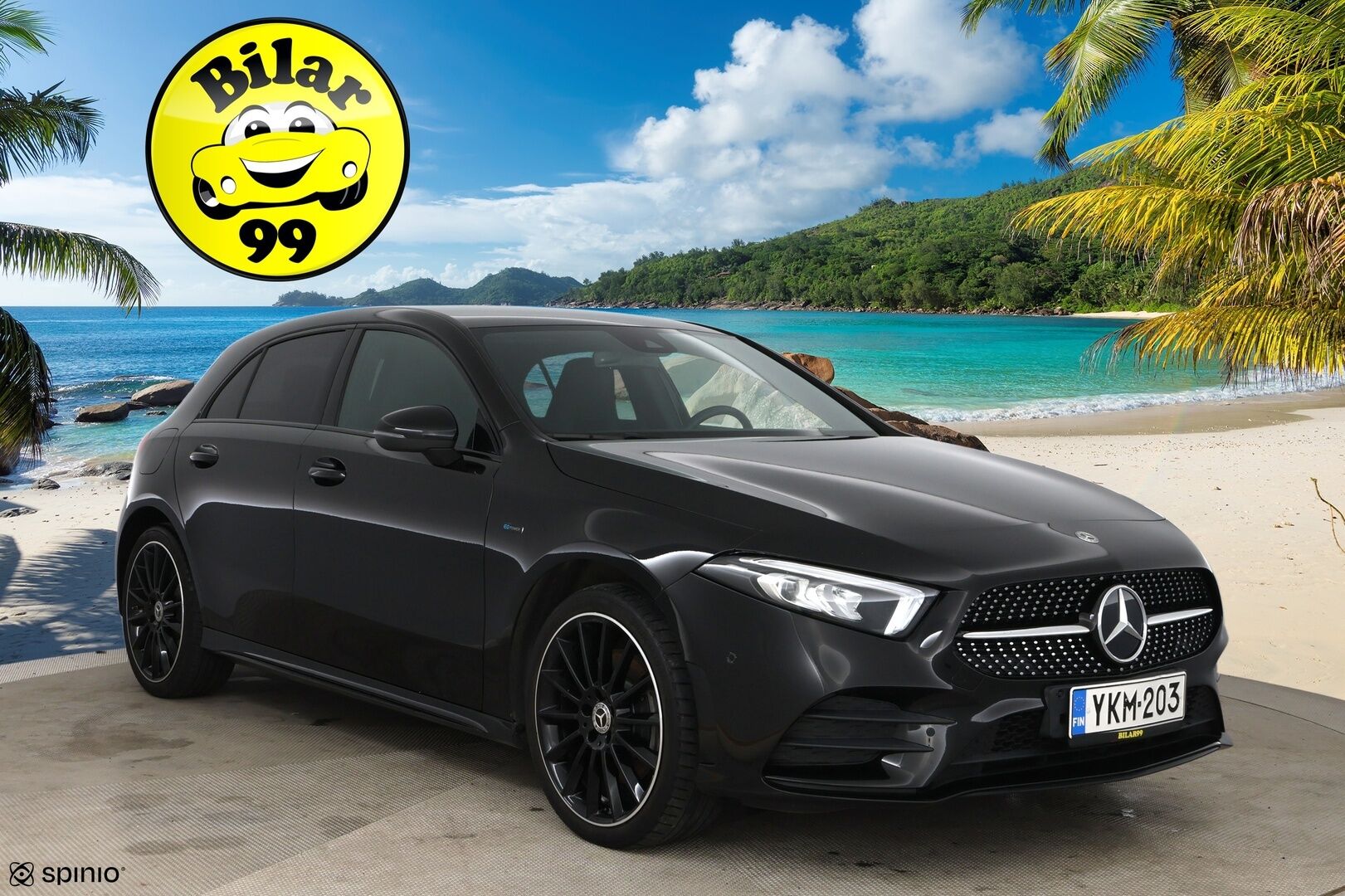 Mercedes-Benz A 2020 250 e A Business AMG Edition EQ Power / Suomi-Auto / P-Kamera / Vakkari / NAVI / LED / App-Connect - AMG sisä- ja ulkopaketilla! / Sähkökantama jopa 72km !