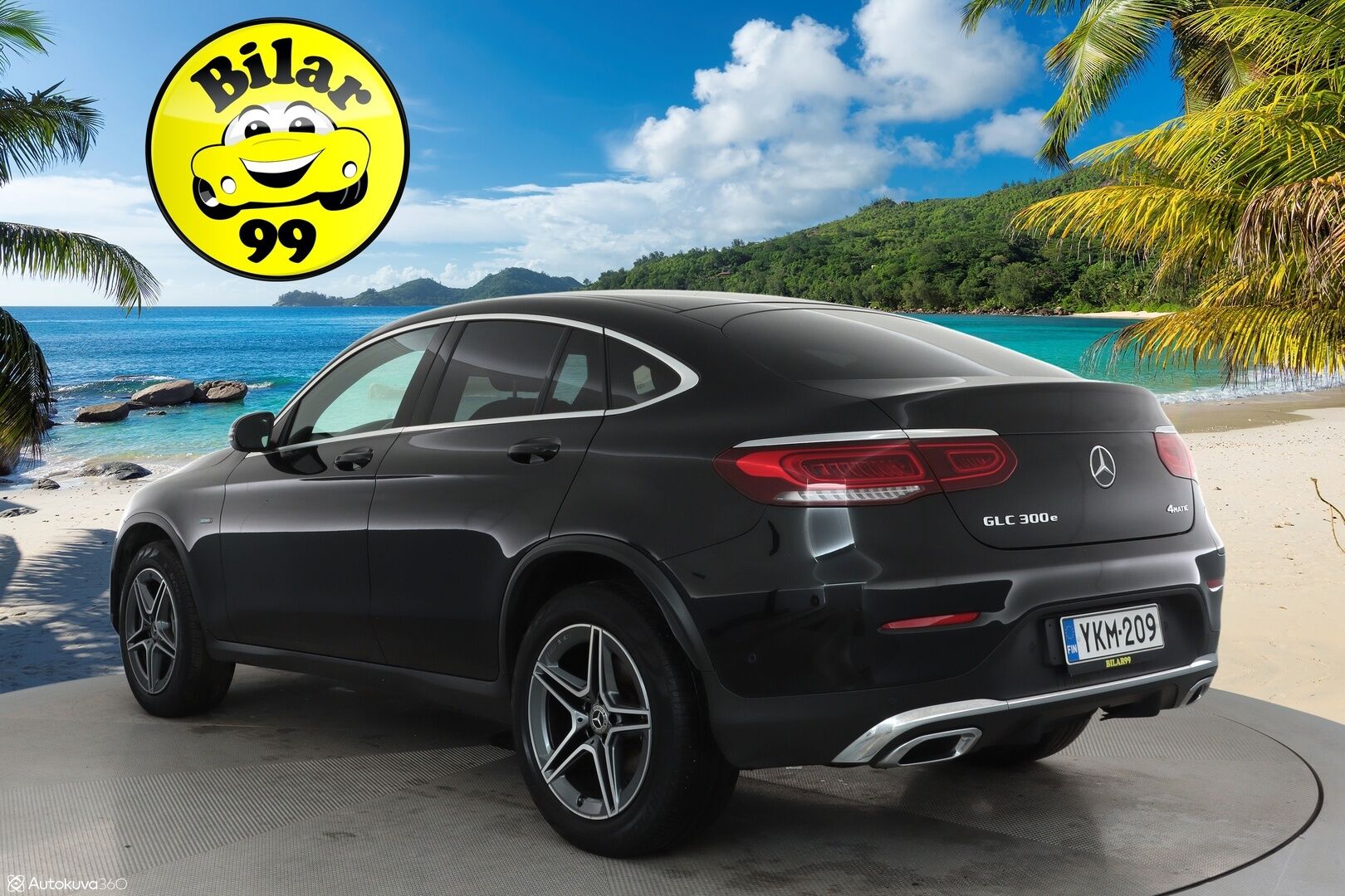Mercedes-Benz GLC 2020 300 e 4MATIC A Business Coupé EQ Power **Facelift / 1-om. Suomi-auto / Koukku / Muistipenkit / Navi / P.kamera** - 3,99 % KORKOTARJOUS TÄHÄN AUTOON - 
