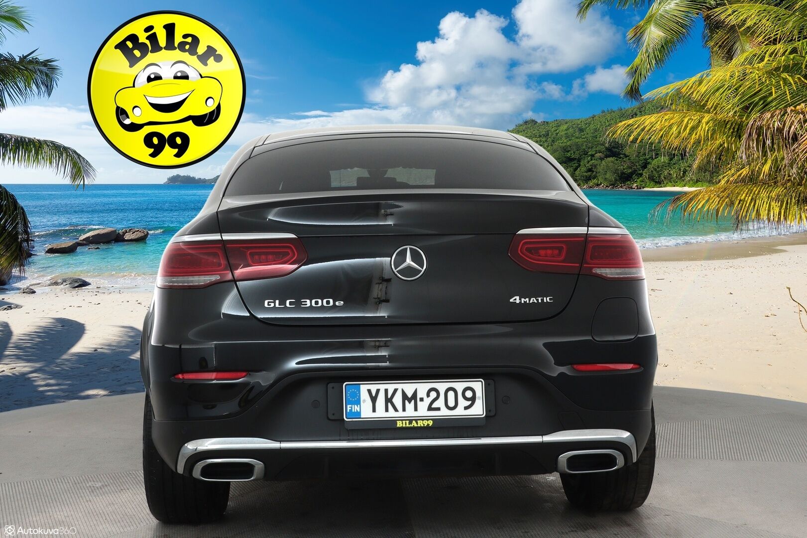 Mercedes-Benz GLC 2020 300 e 4MATIC A Business Coupé EQ Power **Facelift / 1-om. Suomi-auto / Koukku / Muistipenkit / Navi / P.kamera** - 3,99 % KORKOTARJOUS TÄHÄN AUTOON - 