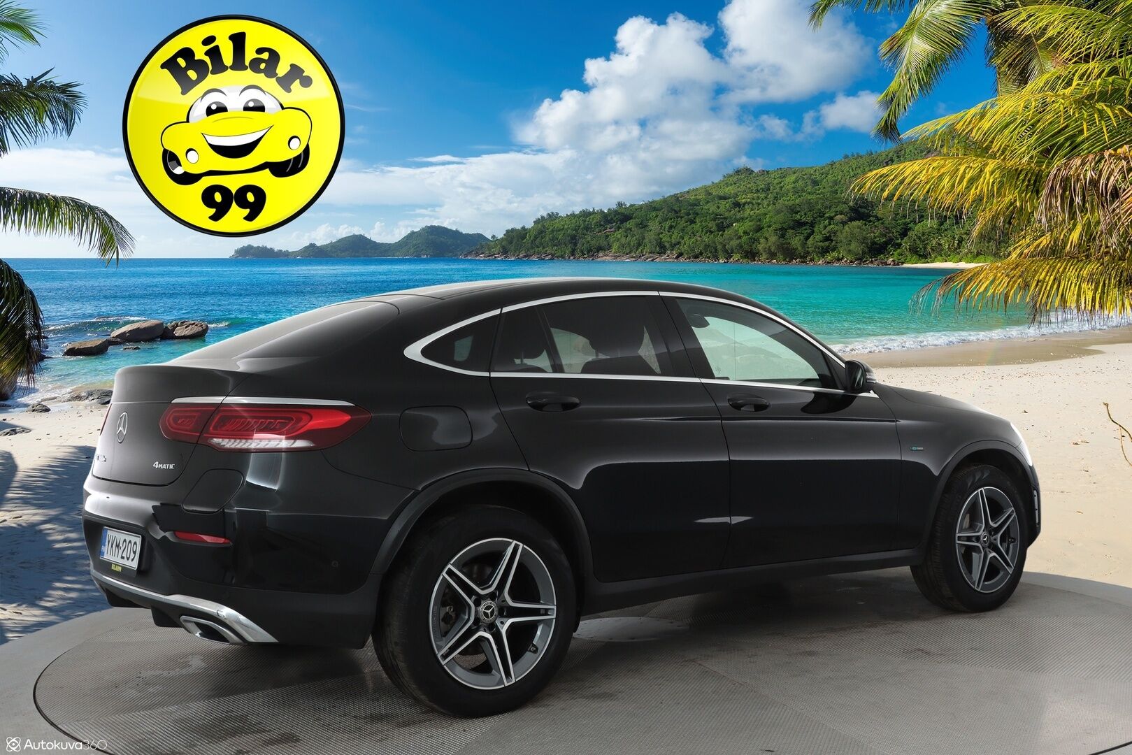 Mercedes-Benz GLC 2020 300 e 4MATIC A Business Coupé EQ Power **Facelift / 1-om. Suomi-auto / Koukku / Muistipenkit / Navi / P.kamera** - 3,99 % KORKOTARJOUS TÄHÄN AUTOON - 