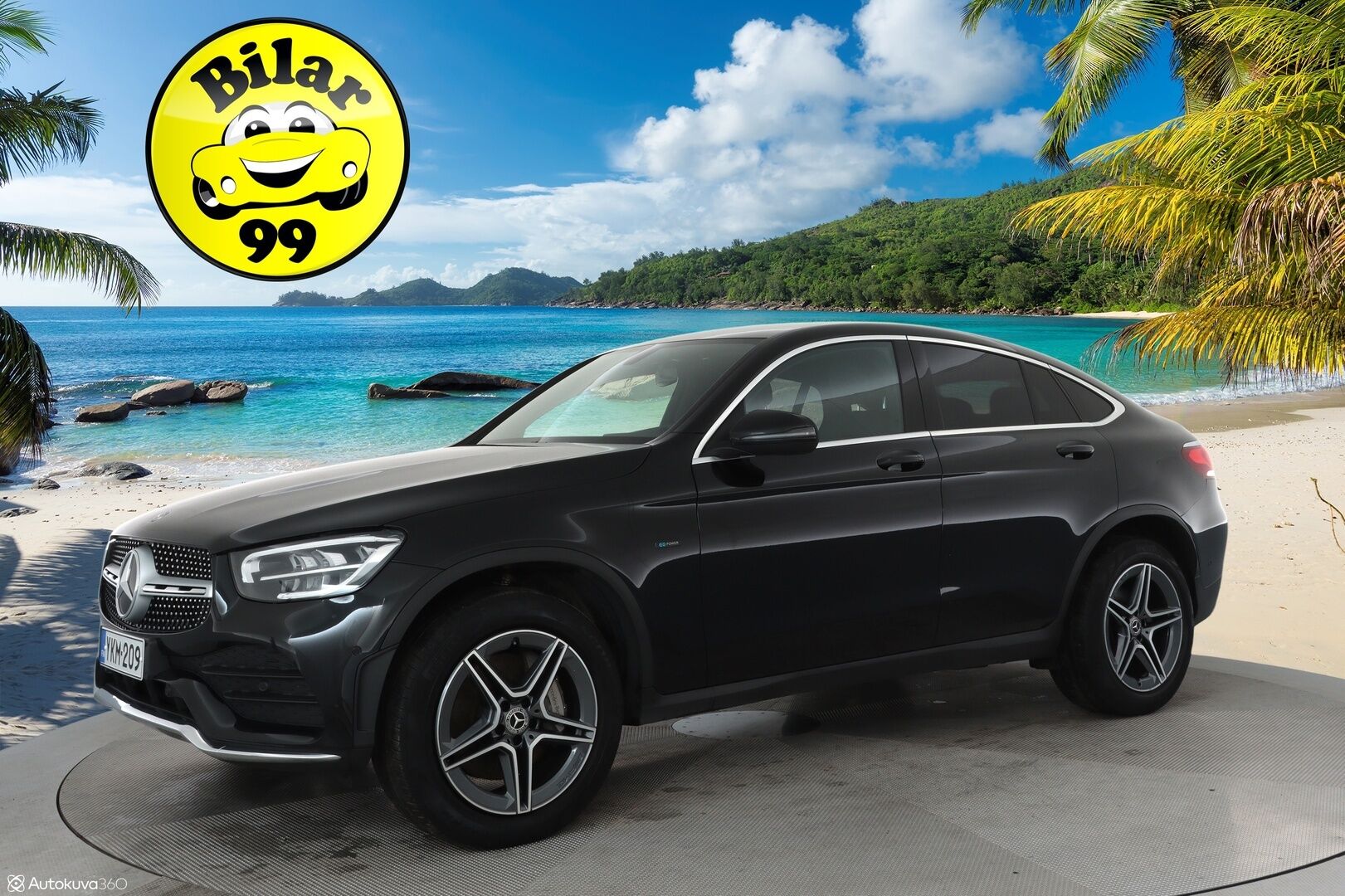 Mercedes-Benz GLC 2020 300 e 4MATIC A Business Coupé EQ Power **Facelift / 1-om. Suomi-auto / Koukku / Muistipenkit / Navi / P.kamera** - 3,99 % KORKOTARJOUS TÄHÄN AUTOON - 