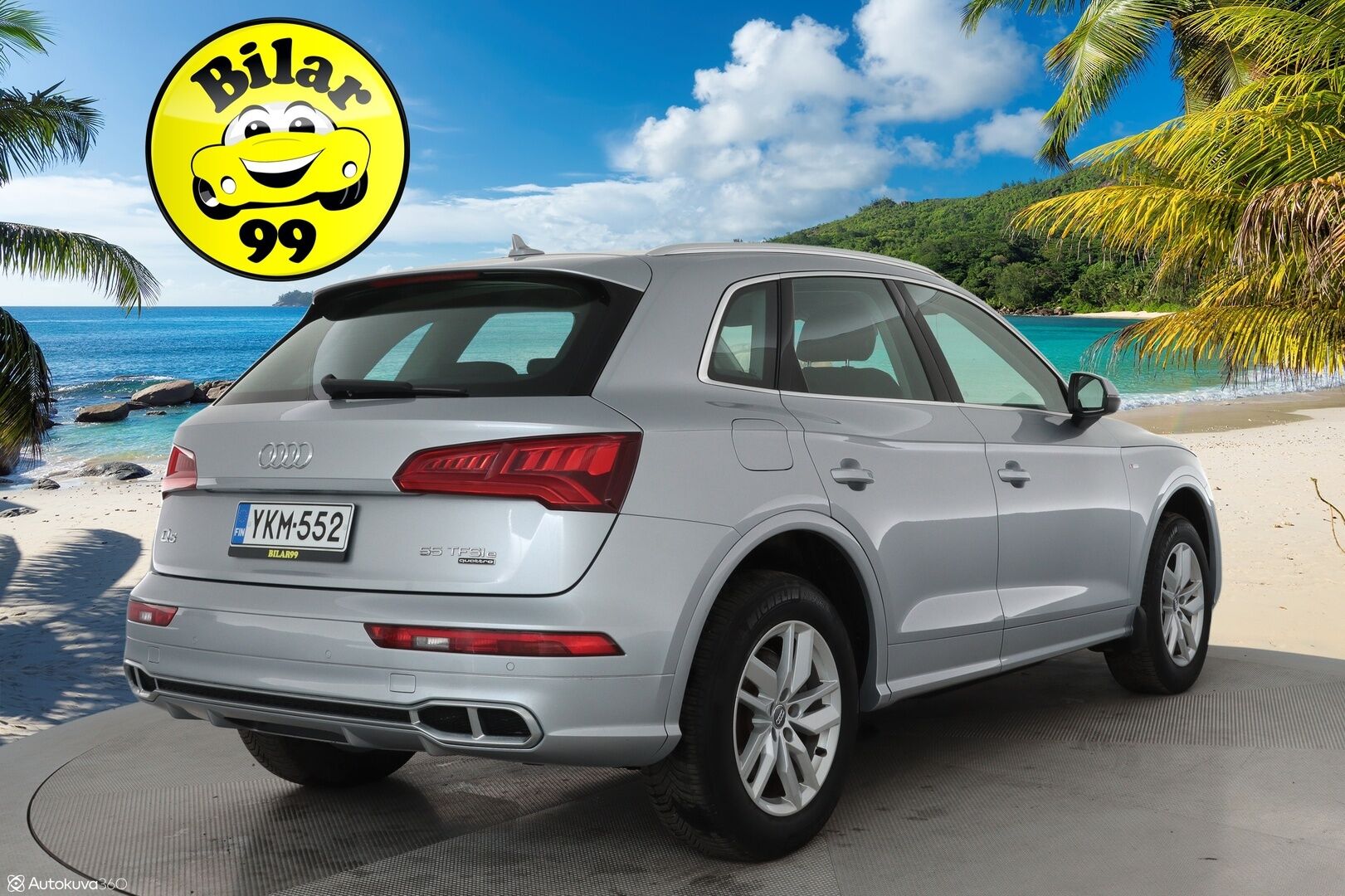 Audi Q5 2020 Launch Edition 55 TFSI e quattro S Line **Ilma-alusta / Matrix LED / Sporttipenkit / Koukku / Keyless / Apple&Android**