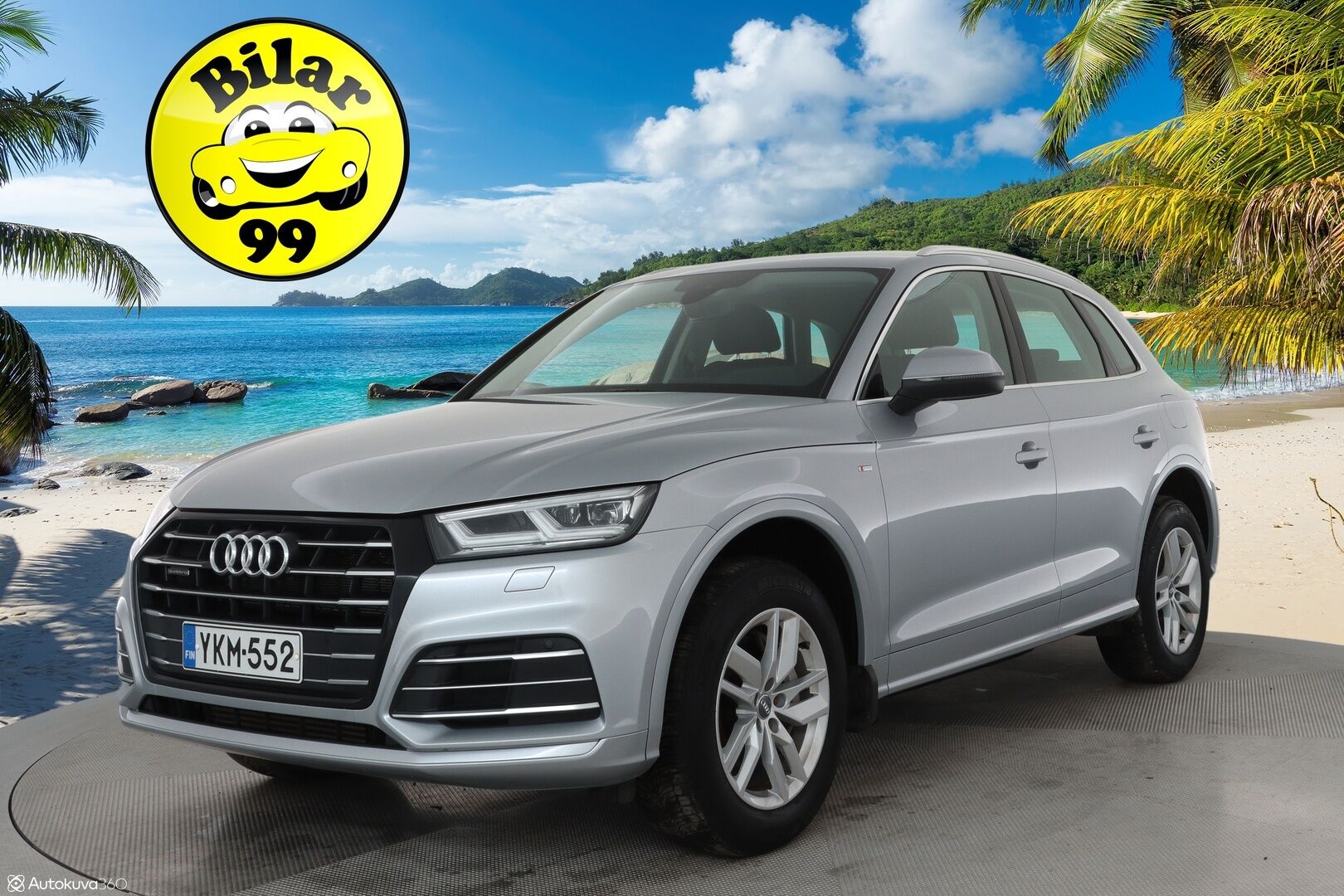 Audi Q5 2020 Launch Edition 55 TFSI e quattro S Line **Ilma-alusta / Matrix LED / Sporttipenkit / Koukku / Keyless / Apple&Android**