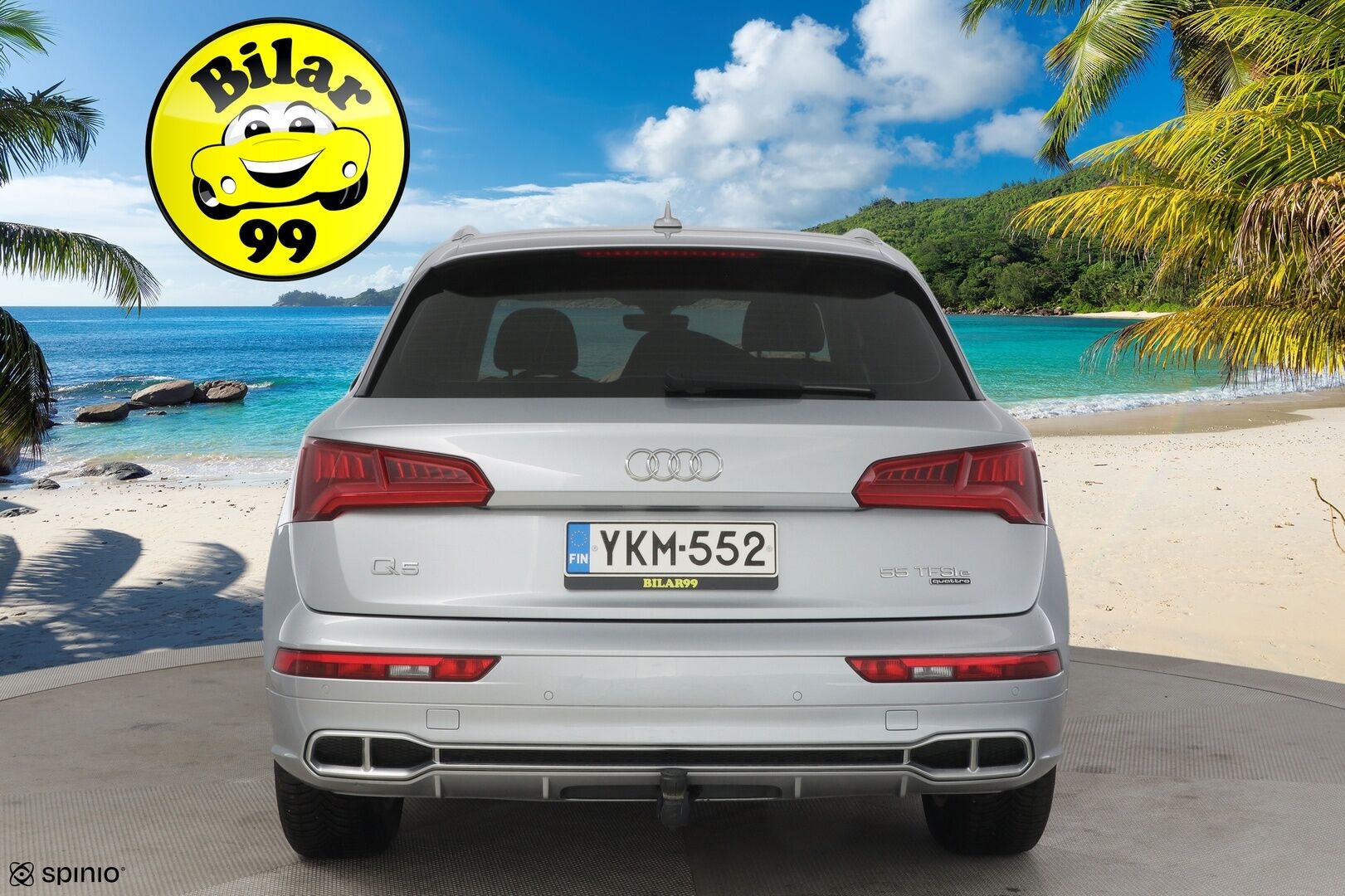 Audi Q5 2020 Launch Edition 55 TFSI e quattro S Line **Ilma-alusta / Matrix LED / Sporttipenkit / Koukku / Keyless / Apple&Android** - 3,99% KORKOTARJOUS TÄHÄN AUTOON 21.9. ASTI - Akku kuntotarkastettu! / Suomi-auto / ALV-vähennyskelpoinen