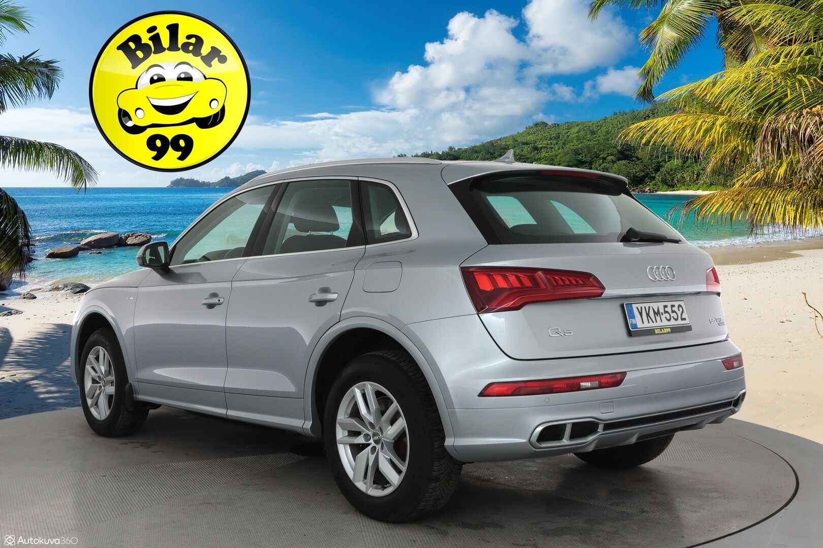 Audi Q5 2020 Launch Edition 55 TFSI e quattro S Line **Ilma-alusta / Matrix LED / Sporttipenkit / Koukku / Keyless / Apple&Android**
