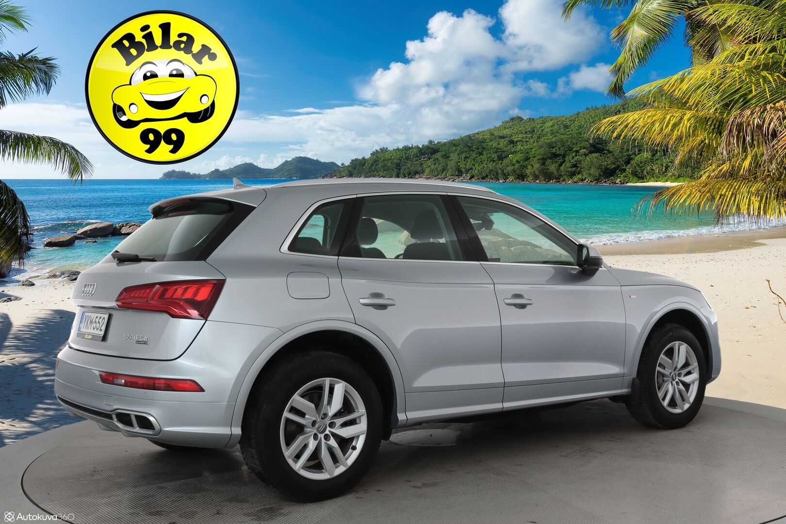 Audi Q5 2020 Launch Edition 55 TFSI e quattro S Line **Ilma-alusta / Matrix LED / Sporttipenkit / Koukku / Keyless / Apple&Android**