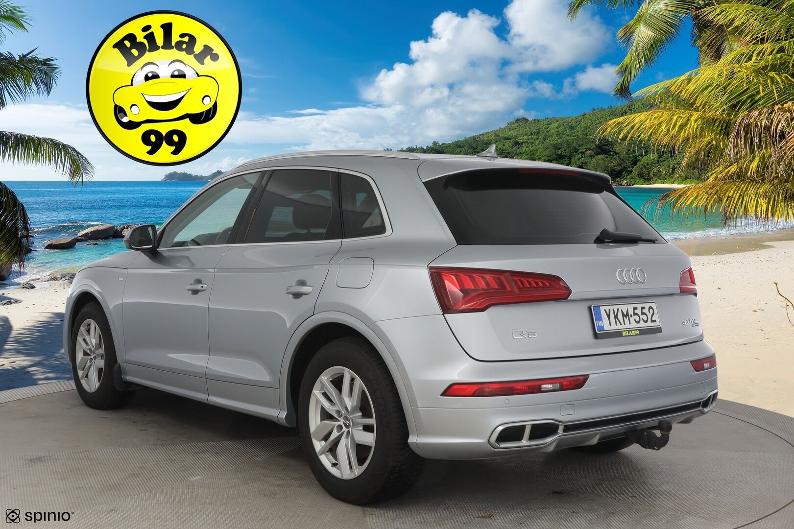 Audi Q5 2020 Launch Edition 55 TFSI e quattro S Line **Ilma-alusta / Matrix LED / Sporttipenkit / Koukku / Keyless / Apple&Android** - 3,99% KORKOTARJOUS TÄHÄN AUTOON 21.9. ASTI - Akku kuntotarkastettu! / Suomi-auto / ALV-vähennyskelpoinen