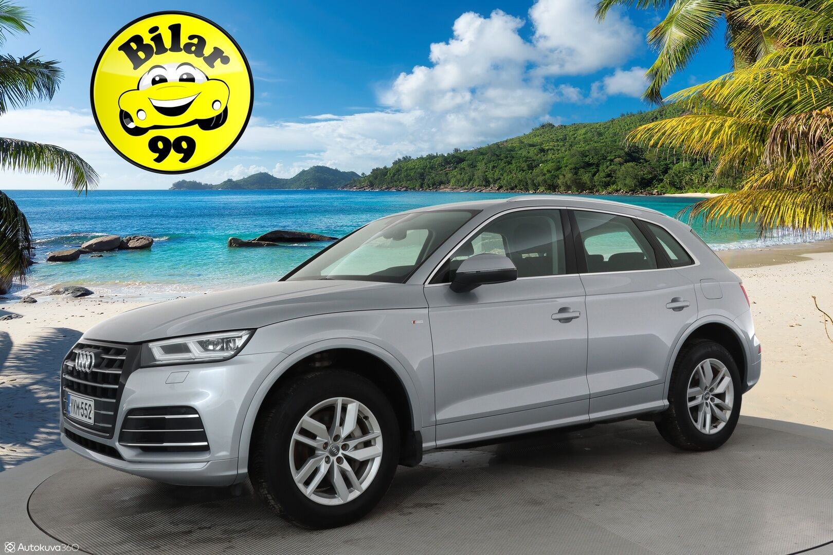 Audi Q5 2020 Launch Edition 55 TFSI e quattro S Line **Ilma-alusta / Matrix LED / Sporttipenkit / Koukku / Keyless / Apple&Android**