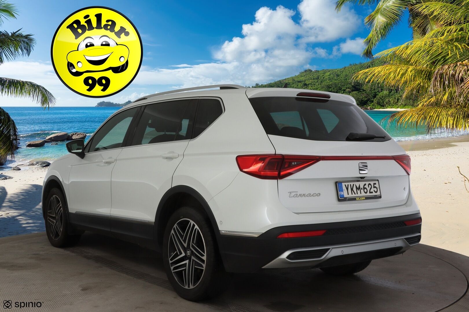 Seat Tarraco 2020 2,0 TDI 150 4DRIVE Xcellence * Adapt.vakkari / Vetokoukku / P-Kamera / Webasto / Nahkapenkit * - *Merkkihuollettu / Jakopää tehty 12/25 / Mukaan kahdet hyväkuntoiset renkaat alumiinivanteilla 7 Juuri katsastettu *