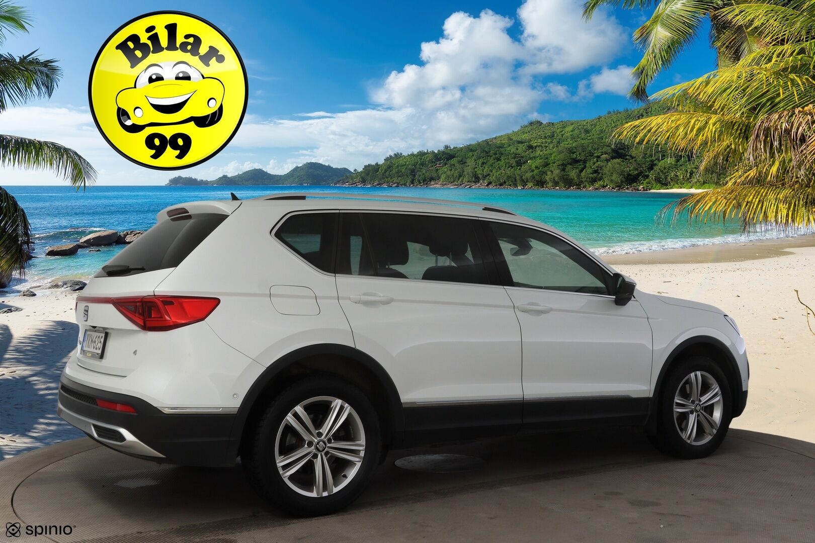 Seat Tarraco 2020 2,0 TDI 150 4DRIVE Xcellence * Adapt.vakkari / Vetokoukku / P-Kamera / Webasto / Nahkapenkit * - *Merkkihuollettu / Jakopää tehty 12/25 / Mukaan kahdet hyväkuntoiset renkaat alumiinivanteilla 7 Juuri katsastettu *