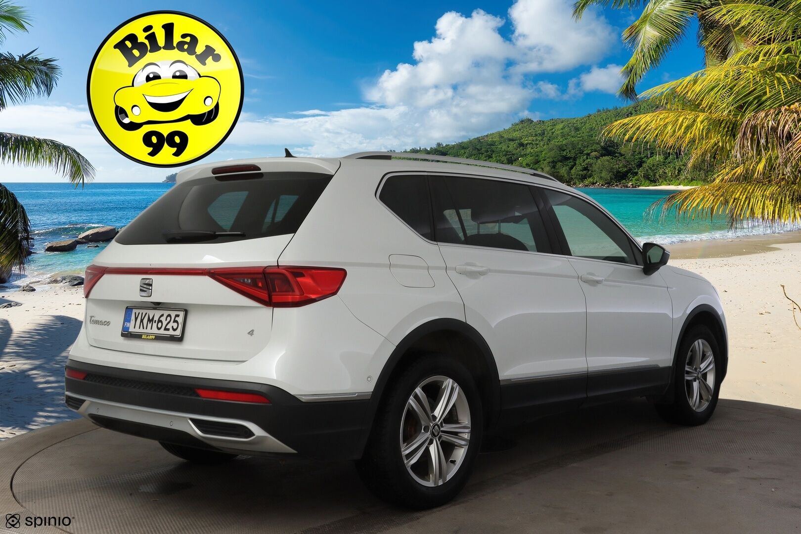 Seat Tarraco 2020 2,0 TDI 150 4DRIVE Xcellence * Adapt.vakkari / Vetokoukku / P-Kamera / Webasto / Nahkapenkit * - *Merkkihuollettu / Jakopää tehty 12/25 / Mukaan kahdet hyväkuntoiset renkaat alumiinivanteilla 7 Juuri katsastettu *