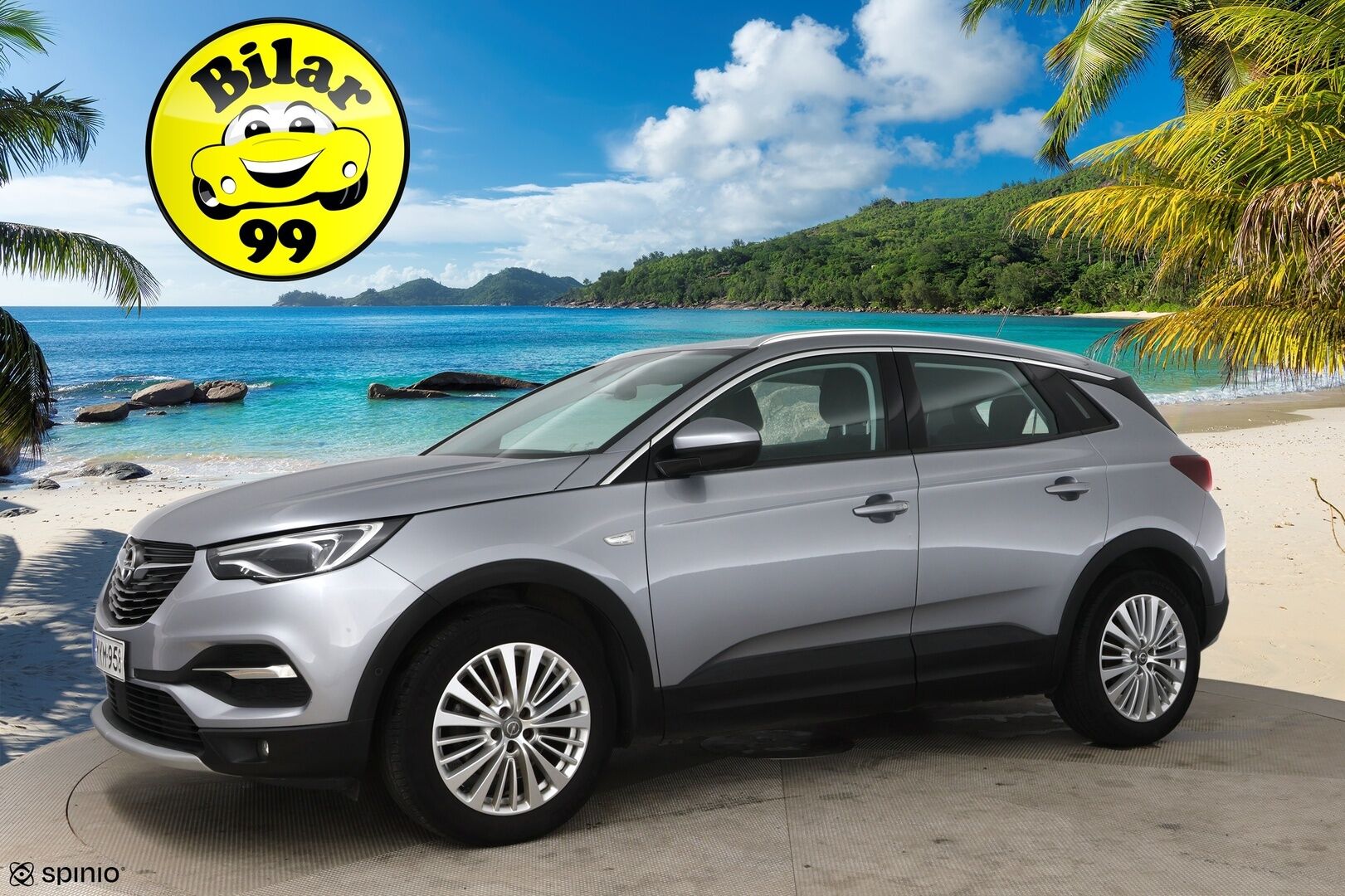 Opel Grandland X 2021 Innovation Plus 130 Turbo A / Matrix-LED / AGR-istuimet / Blis / Vakkari - 1-omisteinen Suomi-auto! / Sähk. takaluukku / 2x Aluvanteet