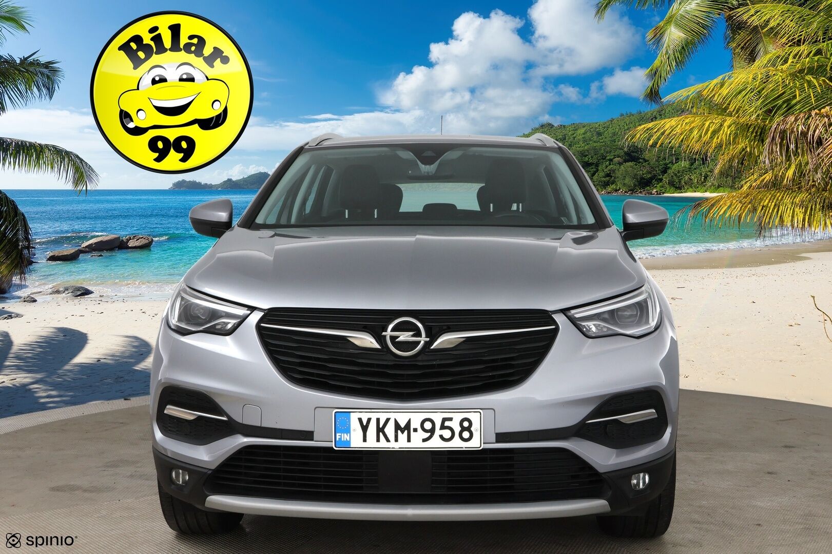 Opel Grandland X 2021 Innovation Plus 130 Turbo A / Matrix-LED / AGR-istuimet / Blis / Vakkari - 1-omisteinen Suomi-auto! / Sähk. takaluukku / 2x Aluvanteet