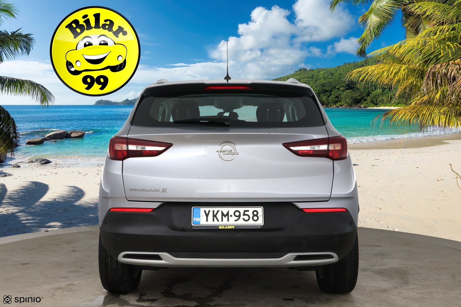Opel Grandland X 2021 Innovation Plus 130 Turbo A / Matrix-LED / AGR-istuimet / Blis / Vakkari - 1-omisteinen Suomi-auto! / Sähk. takaluukku / 2x Aluvanteet