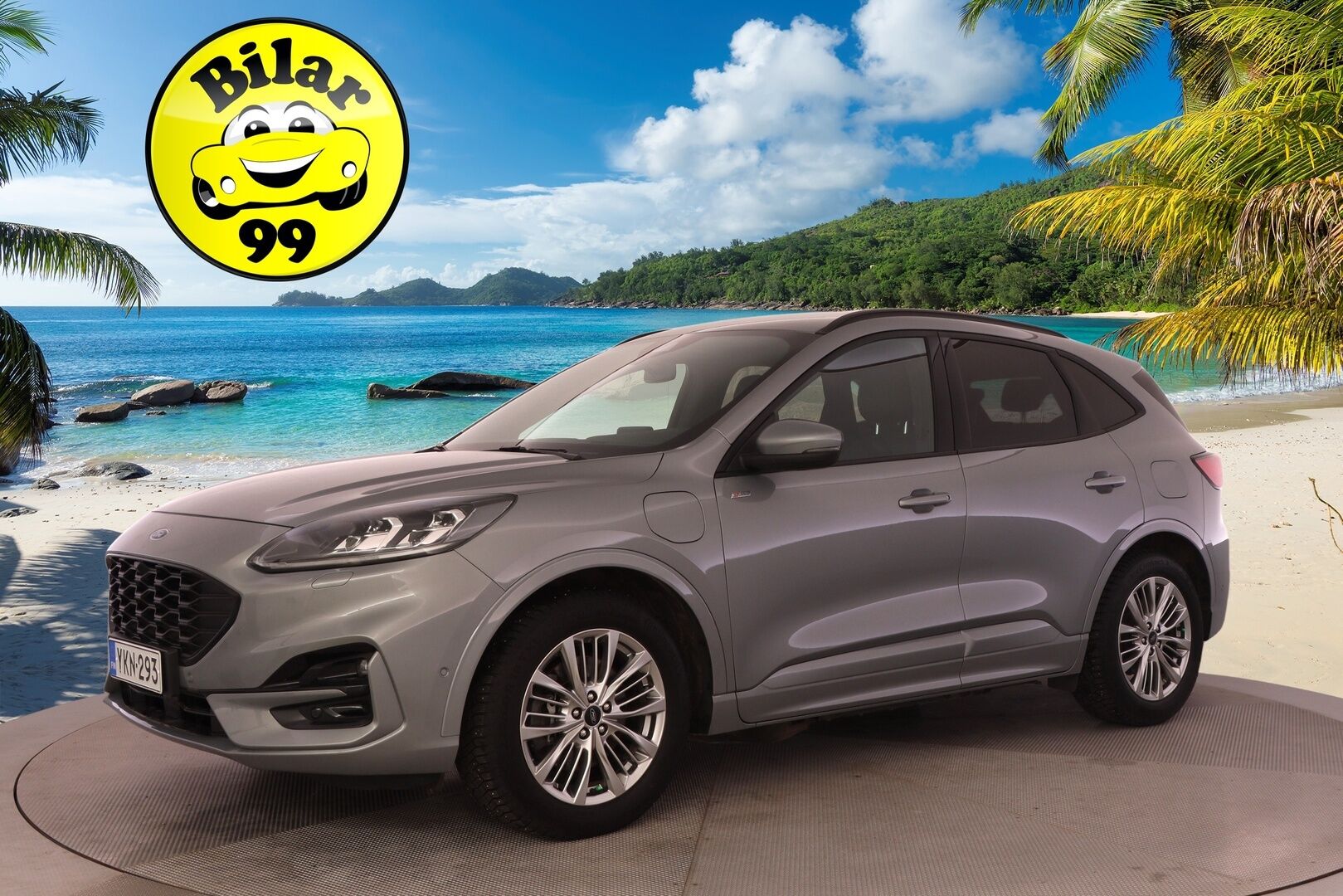 Ford Kuga 2020 2,5 (PHEV) 225hv CVT FWD ST-Line X Launch Edition 5-ovinen */ Adapt. vakkari / B&O / P.kamera / Koukku / Esilämmitin / Läm. tuulilasi /* - Akku kuntotarkastettu / Juuri katsastettu / 2x renkaat