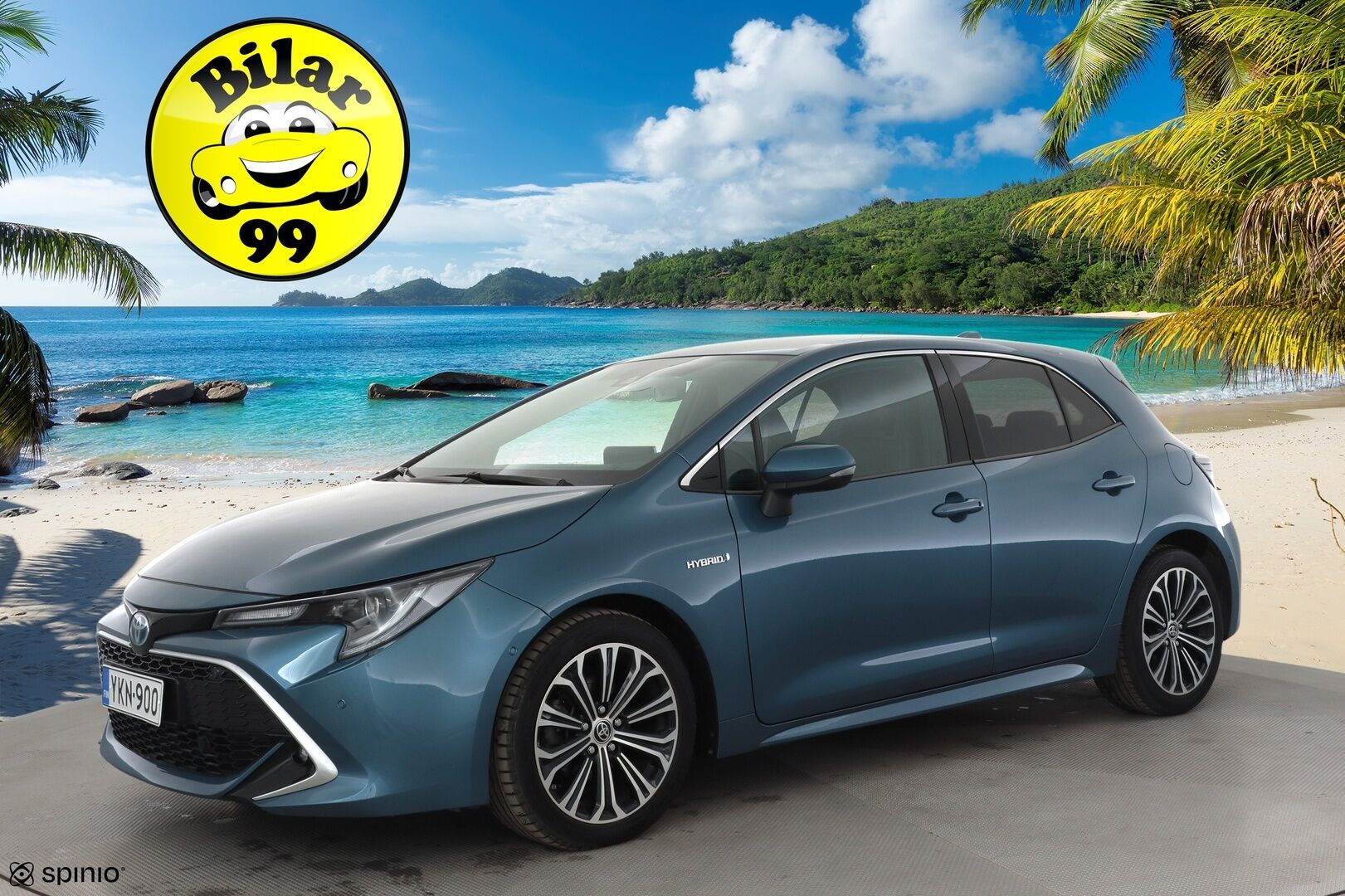 Toyota Corolla 2020 Hatchback 1,8 Hybrid Style * ACC / Lohko+SIsä / Sporttipenkit / P.kamera / LED / Navi / Keyless / Ratinlämmitin * - Suomi-auto / Kahdet renkaat aluvanteilla / Merkkihuollettu / Juuri katsastettu ja huollettu