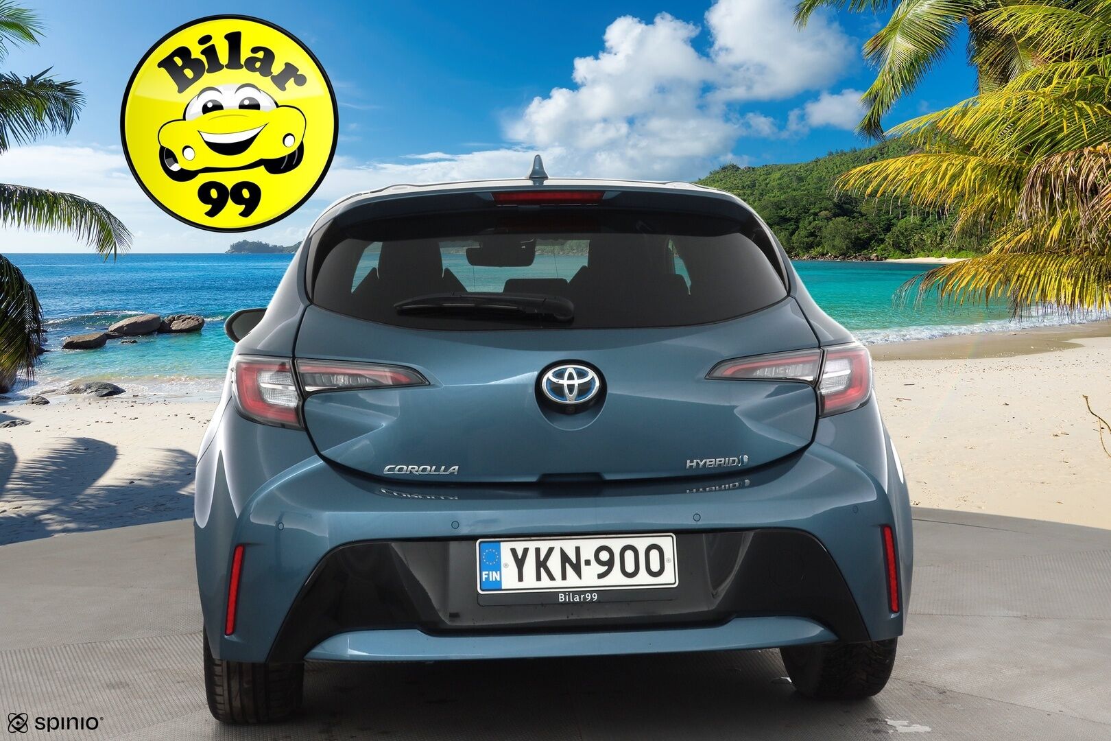 Toyota Corolla 2020 Hatchback 1,8 Hybrid Style * ACC / Lohko+SIsä / Sporttipenkit / P.kamera / LED / Navi / Keyless / Ratinlämmitin * - Suomi-auto / Kahdet renkaat aluvanteilla / Merkkihuollettu / Juuri katsastettu ja huollettu