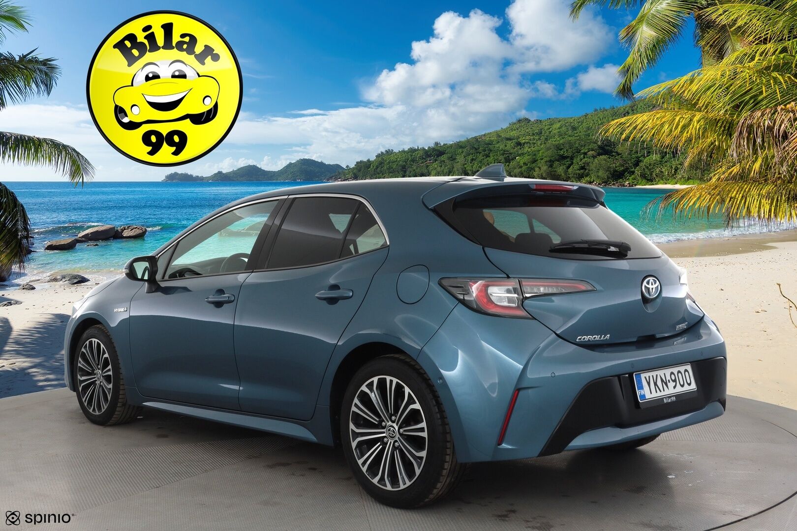 Toyota Corolla 2020 Hatchback 1,8 Hybrid Style * ACC / Lohko+SIsä / Sporttipenkit / P.kamera / LED / Navi / Keyless / Ratinlämmitin * - Suomi-auto / Kahdet renkaat aluvanteilla / Merkkihuollettu / Juuri katsastettu ja huollettu