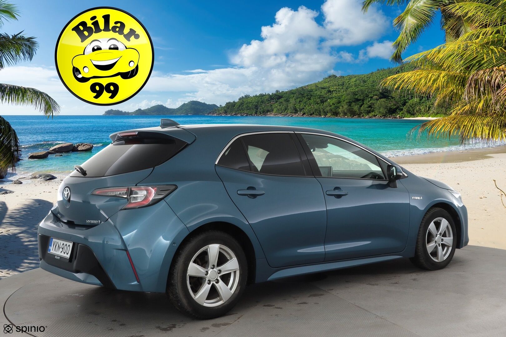 Toyota Corolla 2020 Hatchback 1,8 Hybrid Style * ACC / Lohko+SIsä / Sporttipenkit / P.kamera / LED / Navi / Keyless / Ratinlämmitin * - Suomi-auto / Kahdet renkaat aluvanteilla / Merkkihuollettu / Juuri katsastettu ja huollettu