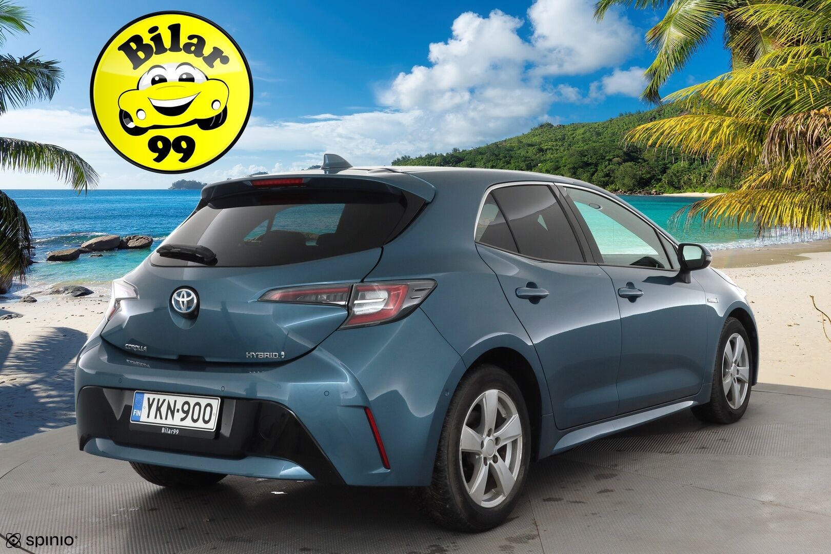 Toyota Corolla 2020 Hatchback 1,8 Hybrid Style * ACC / Lohko+SIsä / Sporttipenkit / P.kamera / LED / Navi / Keyless / Ratinlämmitin * - Suomi-auto / Kahdet renkaat aluvanteilla / Merkkihuollettu / Juuri katsastettu ja huollettu