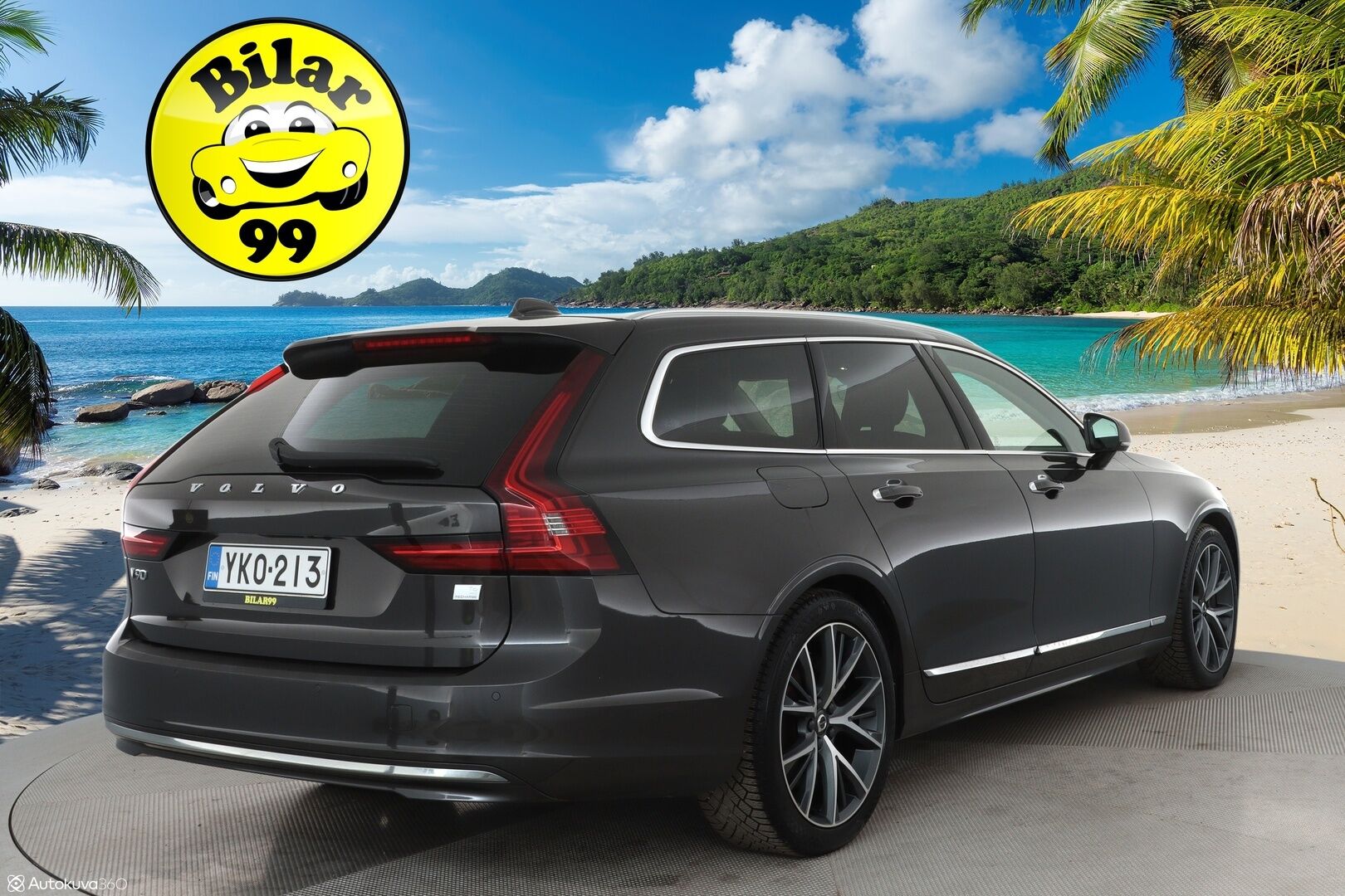 Volvo V90 2021 T6 TwE AWD Business Inscription aut **HarmanKardon / PA-lämmitin / Muistipenkit / Adapt. vakkari / P.kamera / Keyless** - 3,99 % KORKOTARJOUS TÄHÄN AUTOON - 