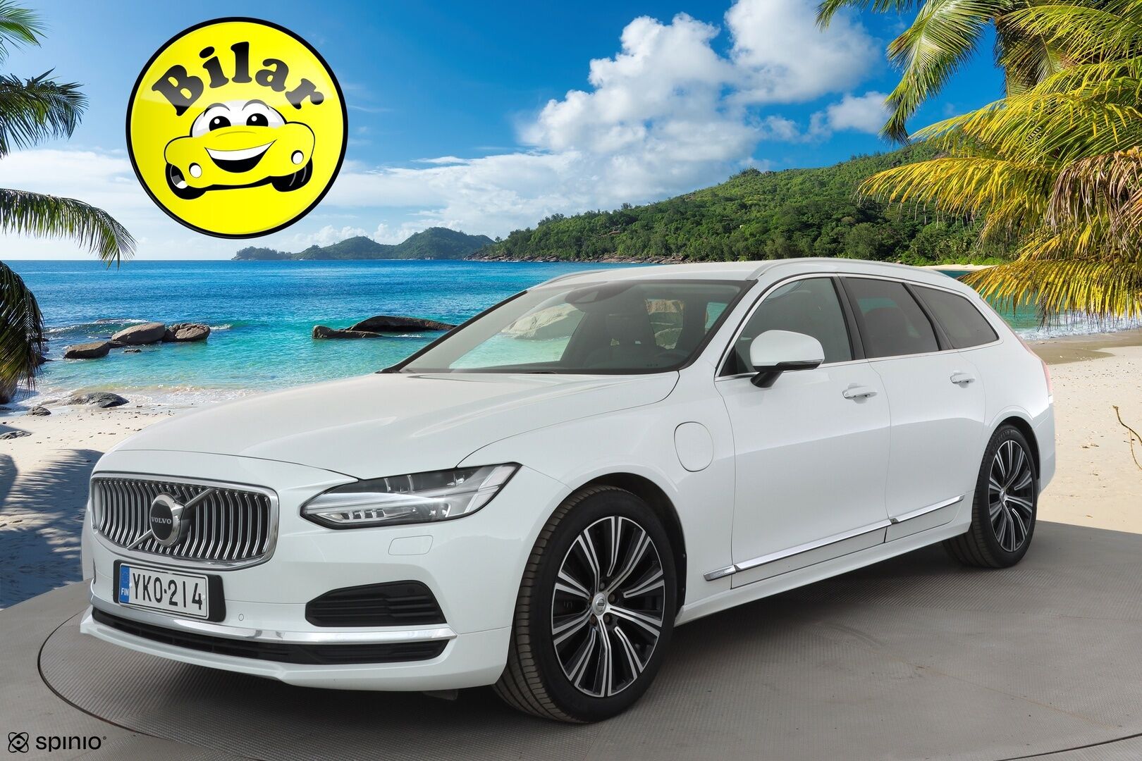 Volvo V90 2021 T6 TwE AWD Business Inscription aut - | Webasto | H&K | ACC | Full-LED | P.Kamera | Sporttinahat Muistilla | Navi | Kaistavahti | Katveavustin | Digimittaristo | Keyless | Suomi-auto | 2x Latauskaapelit | Kahdet renkaat |
