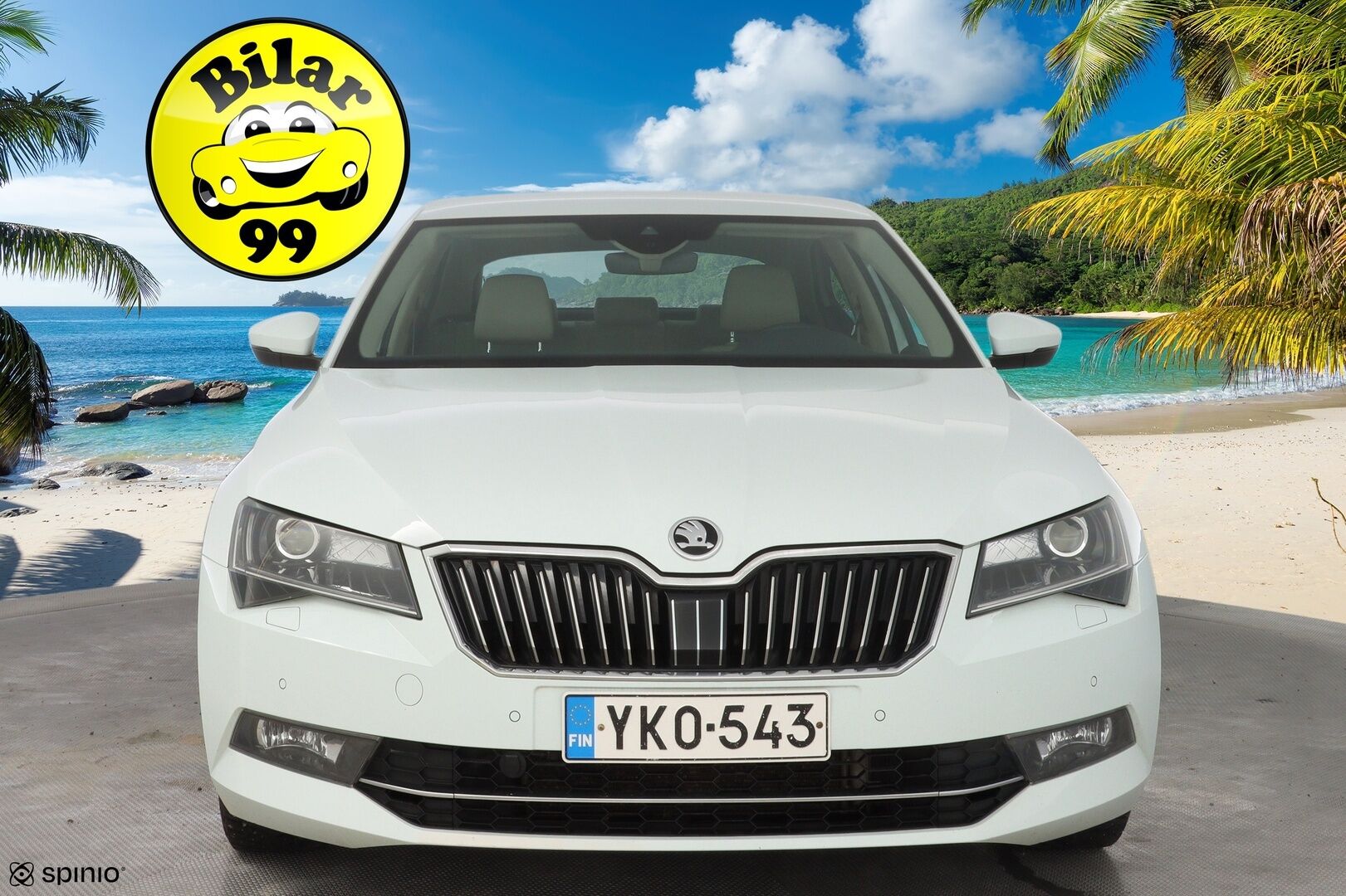 Skoda Superb 2016 2,0 TDI 190 4x4 L&K DSG Autom. *Ilmastoidut penkit muistilla / Webasto / ACC / Koukku / Kamera / Canton* - Kahdet renkaat vanteilla / Fiksut huollot / L&K / Neliveto 