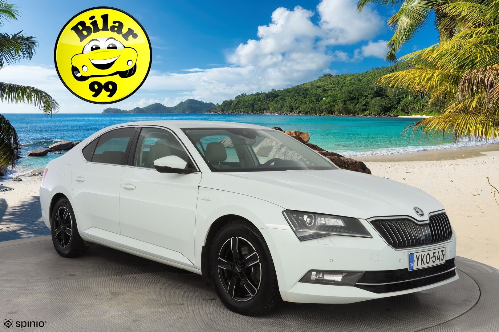 Skoda Superb 2016 2,0 TDI 190 4x4 L&K DSG Autom. *Ilmastoidut penkit muistilla / Webasto / ACC / Koukku / Kamera / Canton* - Kahdet renkaat vanteilla / Juuri katsastettu / L&K / Neliveto - HULLUT AVAJAISHULINAT KORKOTARJOUS 3,29 %