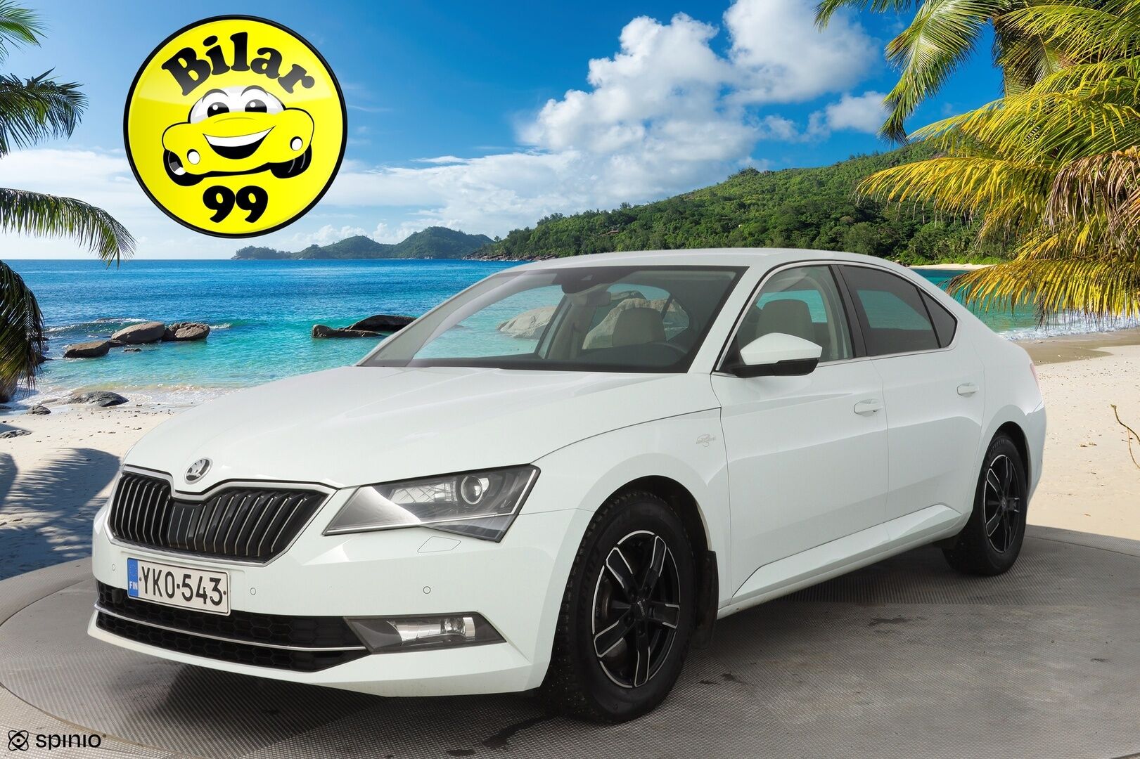 Skoda Superb 2016 2,0 TDI 190 4x4 L&K DSG Autom. *Ilmastoidut penkit muistilla / Webasto / ACC / Koukku / Kamera / Canton* - Kahdet renkaat vanteilla / Juuri katsastettu / L&K / Neliveto - HULLUT AVAJAISHULINAT KORKOTARJOUS 3,29 %