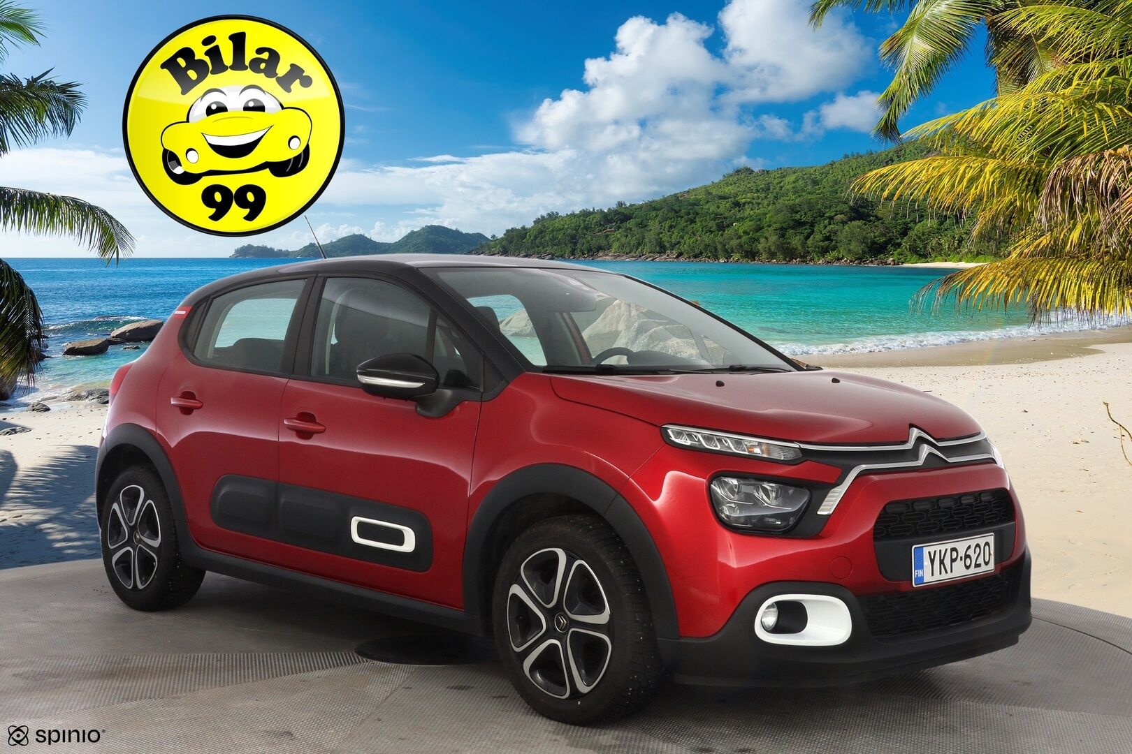 Citroen C3 2021 PureTech 82 Feel Pack *LED / Vakkari / Tutka* - 1-Omisteinen / Suomi-auto / Säntillinen huoltohistoria / Juuri huollettu