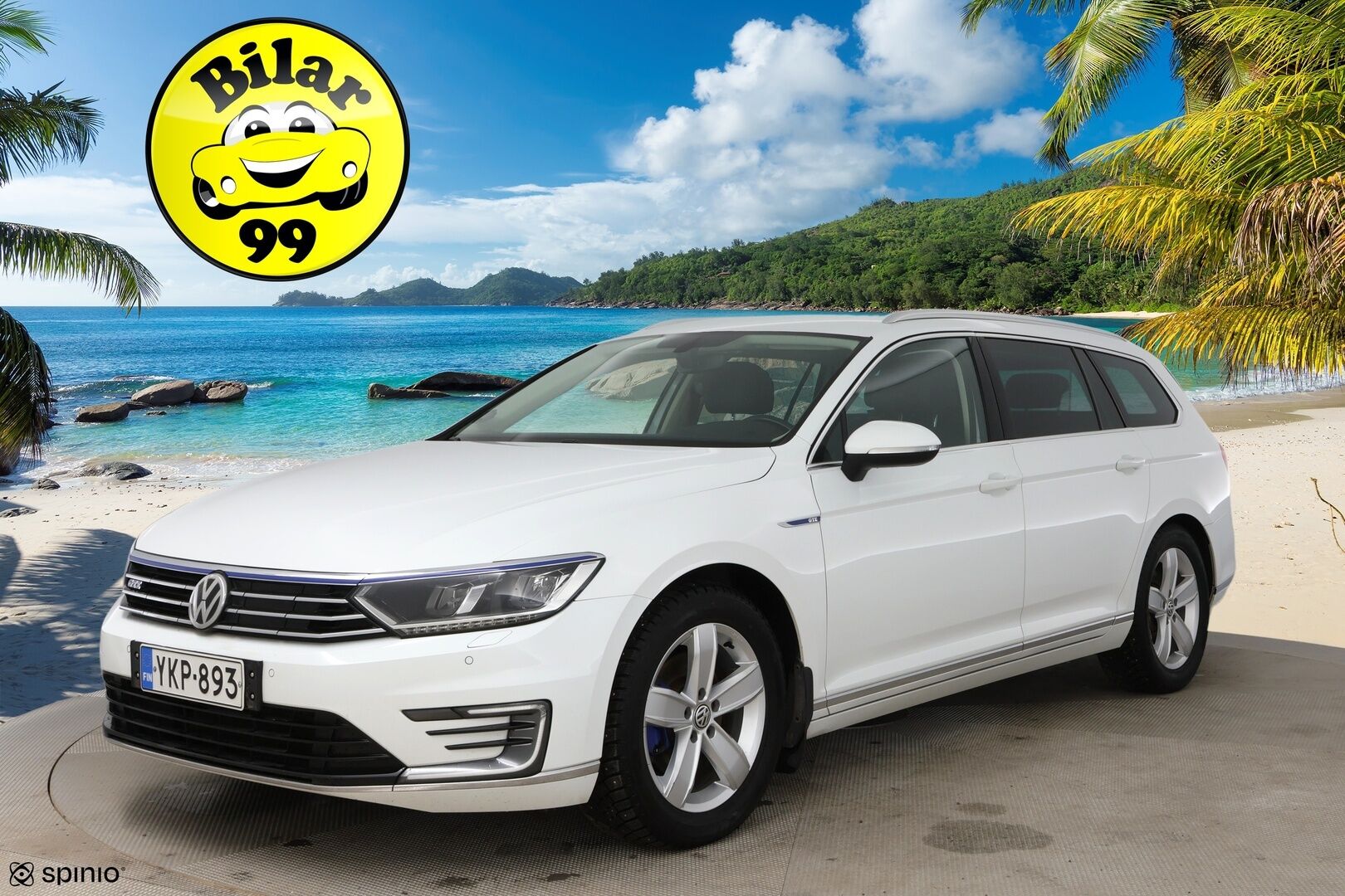 Volkswagen Passat 2018 Variant GTE Plug-In Hybrid 160 kW (218 hv) DSG-aut / Koukku / Webasto / ACC / P-kamera / App Connect - Uudemmalla keskinäytöllä / Jakopää vaihdettu -24 & 01/26 huollettu! 