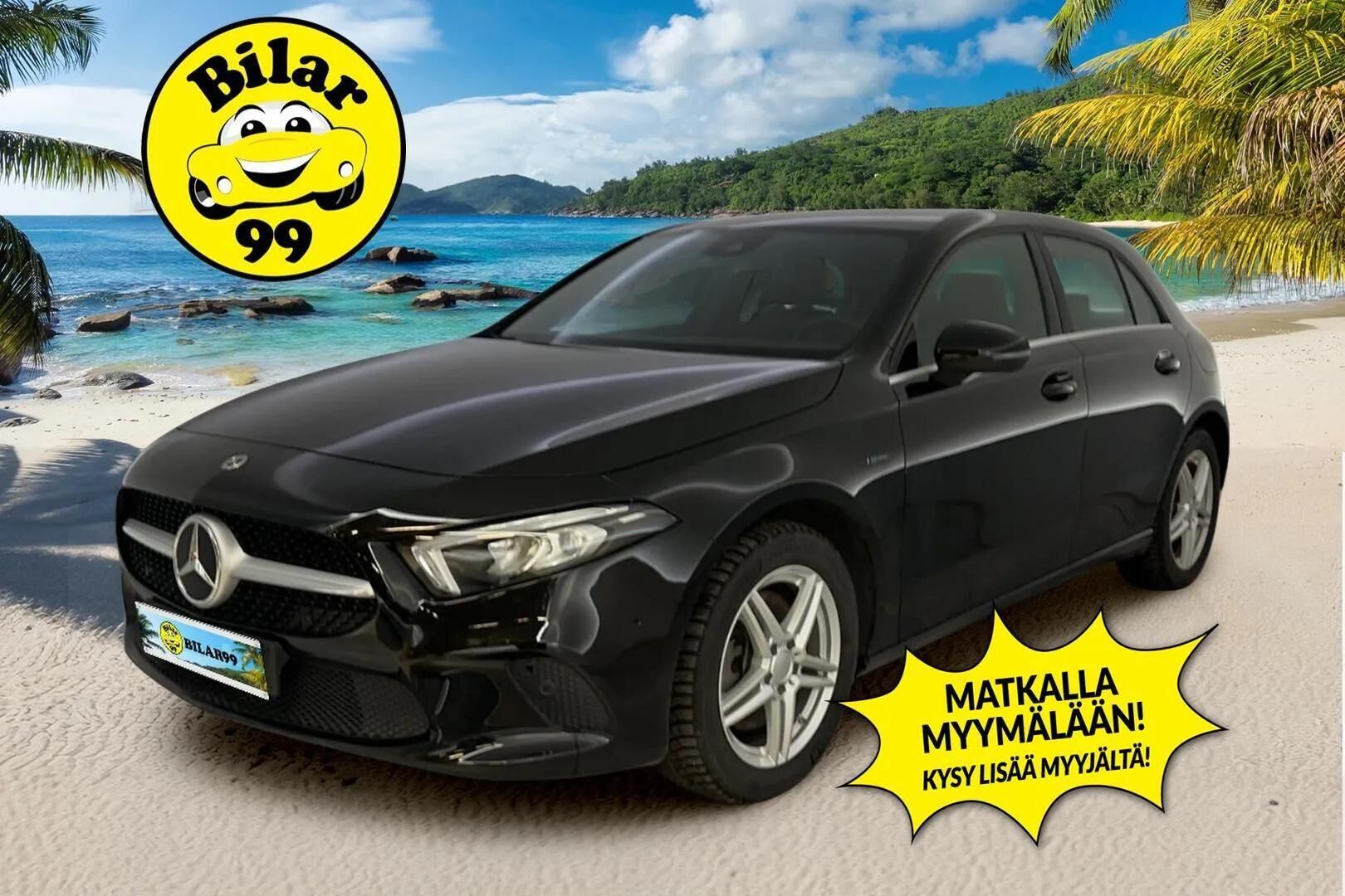 Mercedes-Benz A 2021 250 e A Business Style Edition EQ Power ** Distronic PRO / P-Kamera / Puolinahat / LED ** - 1.om Suomi-auto / 2x vanteet - HULLUT JOULUT KORKOTARJOUS 2,49% 