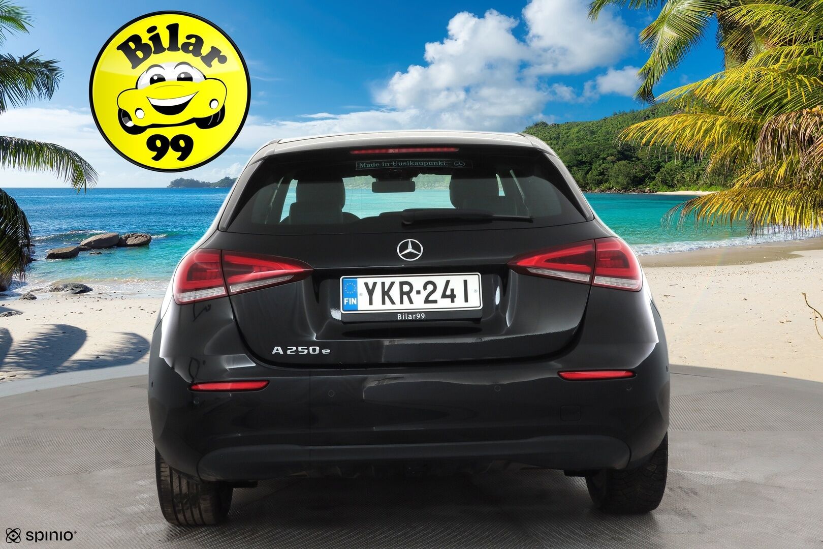 Mercedes-Benz A 2021 250 e A Business Style Edition EQ Power * Distronic Pro / Puolinahat / LED / Navi / P.kamera / Kaistavahti * - Suomi-auto / Kahdet renkaat aluvanteilla / Merkkihuollettu