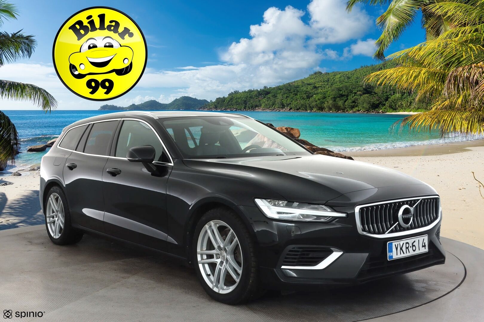 Volvo V60 2021 T6 TwE AWD Business Inscription Expression aut * Panorama / ACC / Full-LED / P.kamera / Sportpenkki Muistilla * - Webasto / Koukku / 1-om Suomi-auto / 2x Latauskaapelit / Kahdet renkaat aluvanteilla 