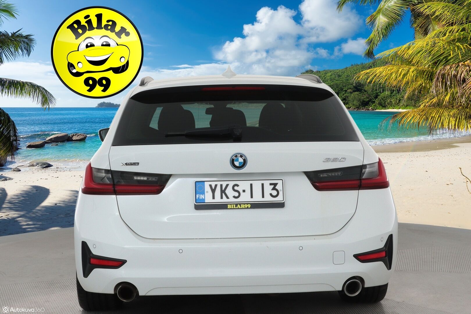 BMW 320 2022 G21 Touring 320e xd Charged Edition ** P.Tutkat / LED-valot / Sporttipenkit / Koukku / Navi / Kaistavahti / Keyless ** - 1.Om Suomi-auto / Merkkihuollettu / 2x Renkaat / Akku Kuntotarkistettu!