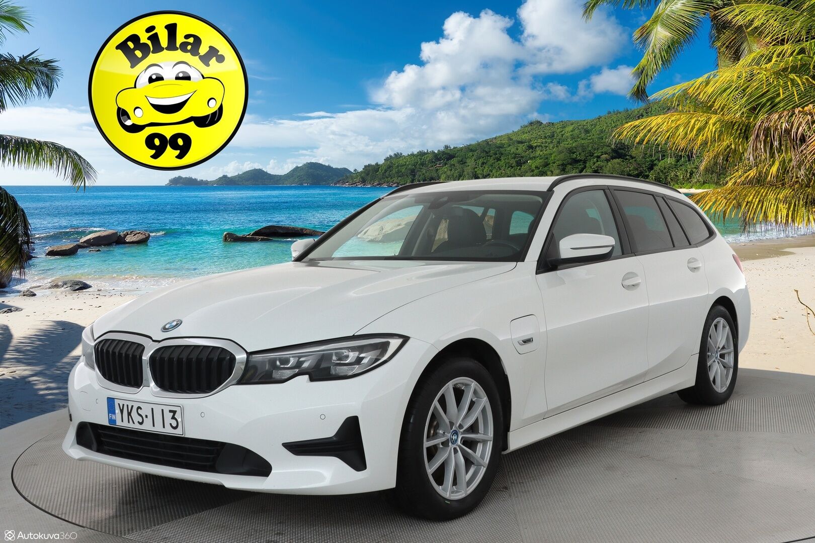 BMW 320 2022 G21 Touring 320e xd Charged Edition ** P.Tutkat / LED-valot / Sporttipenkit / Koukku / Navi / Kaistavahti / Keyless ** - 1.Om Suomi-auto / Merkkihuollettu / 2x Renkaat / Akku Kuntotarkistettu!