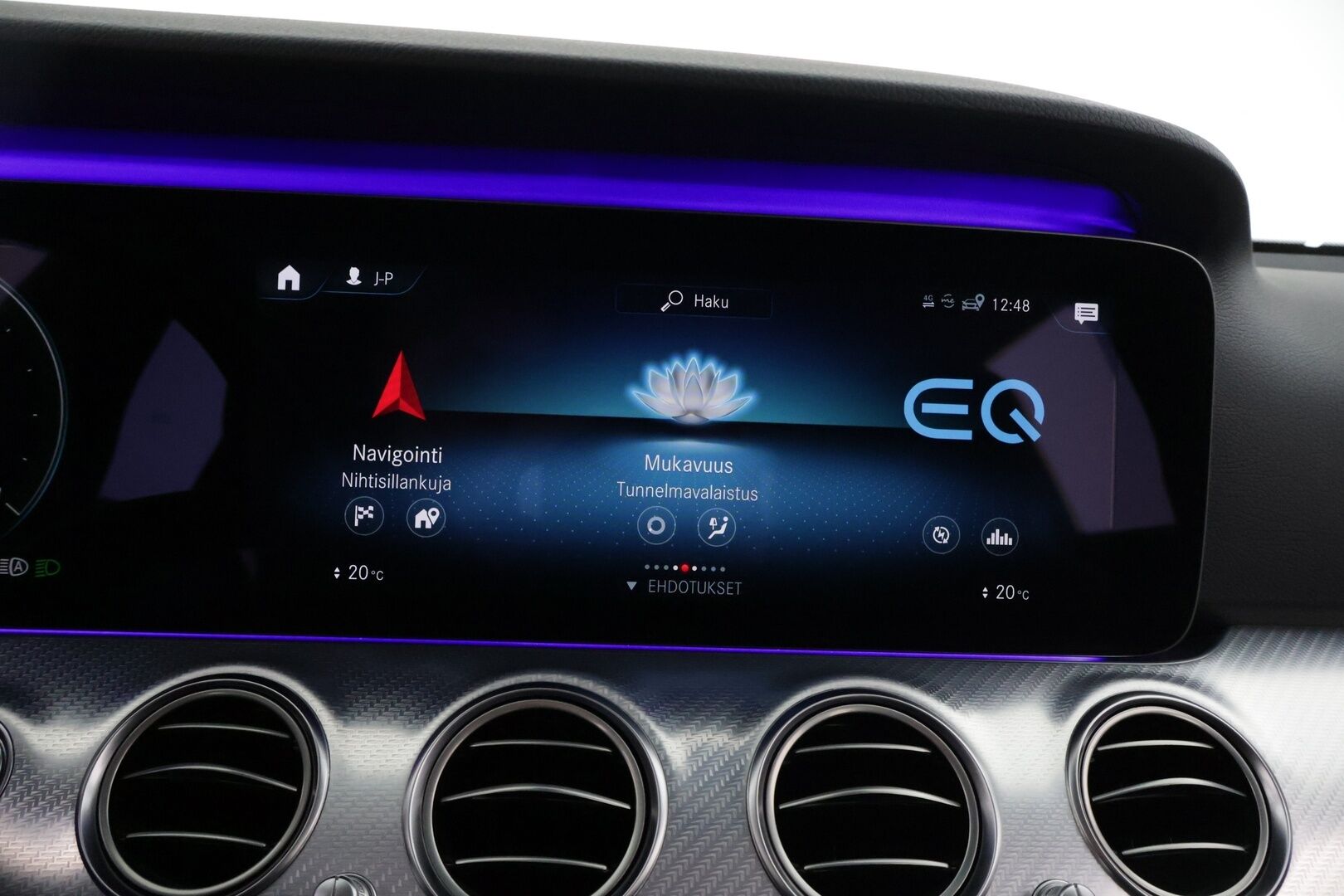 Mercedes-Benz E 2021 300 de T A Business Edition EQ Power *Widescreen / Ambient valot / Burmester äänentoisto!* - 3,99 % KORKOTARJOUS TÄHÄN AUTOON - Kahdet vanteet / Hyvin pidetty / Todella kattavat varusteet!