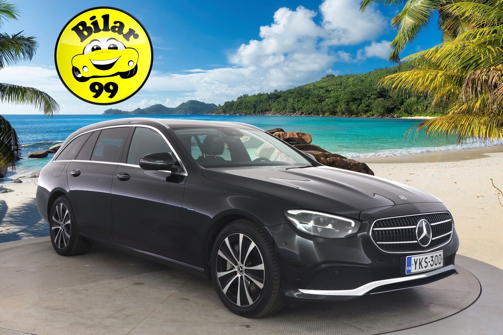 Mercedes-Benz E 2021 300 de T A Business Edition EQ Power *Widescreen / Ambient valot / Burmester äänentoisto!* - 3,99 % KORKOTARJOUS TÄHÄN AUTOON - Kahdet vanteet / Hyvin pidetty / Todella kattavat varusteet!
