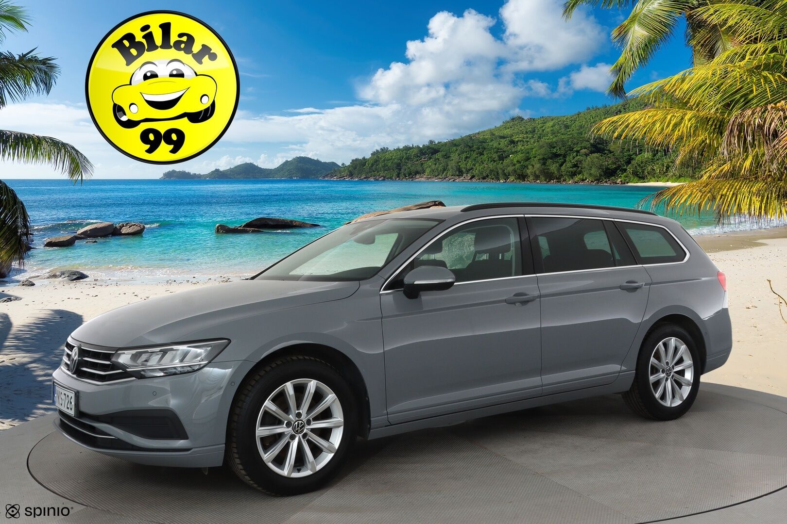 Volkswagen Passat 2022 Variant Comfort Business 2,0 TDI EVO SCR 110 kW DSG **Webasto / Koukku / Adapt.Vakkari / LED / 360° / Navi / Keyless** - 1-om Suomi-auto / Kahdet Renkaat