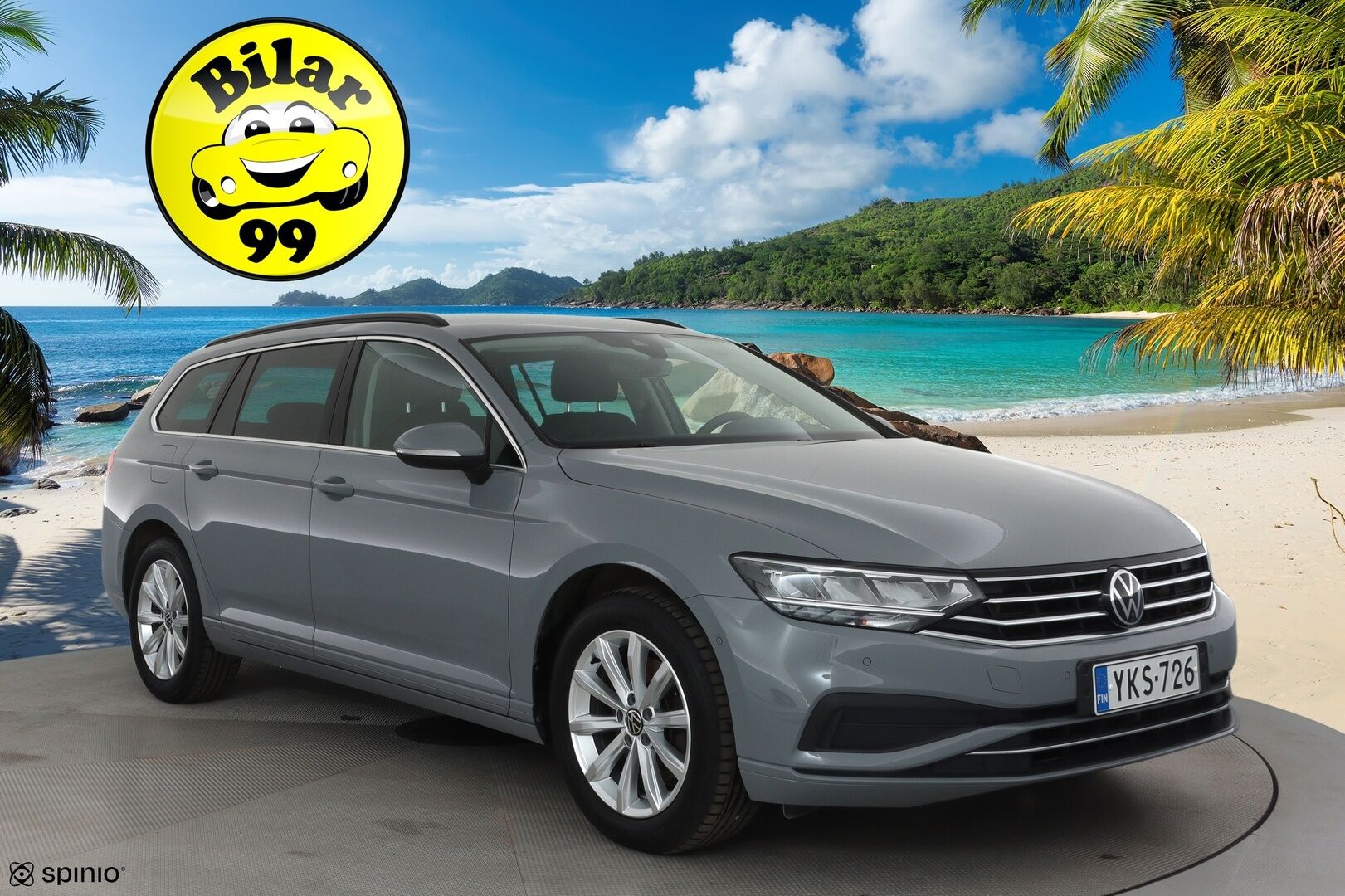 Volkswagen Passat 2022 Variant Comfort Business 2,0 TDI EVO SCR 110 kW DSG **Webasto / Koukku / Adapt.Vakkari / LED / 360° / Navi / Keyless** - 1-om Suomi-auto / Kahdet Renkaat