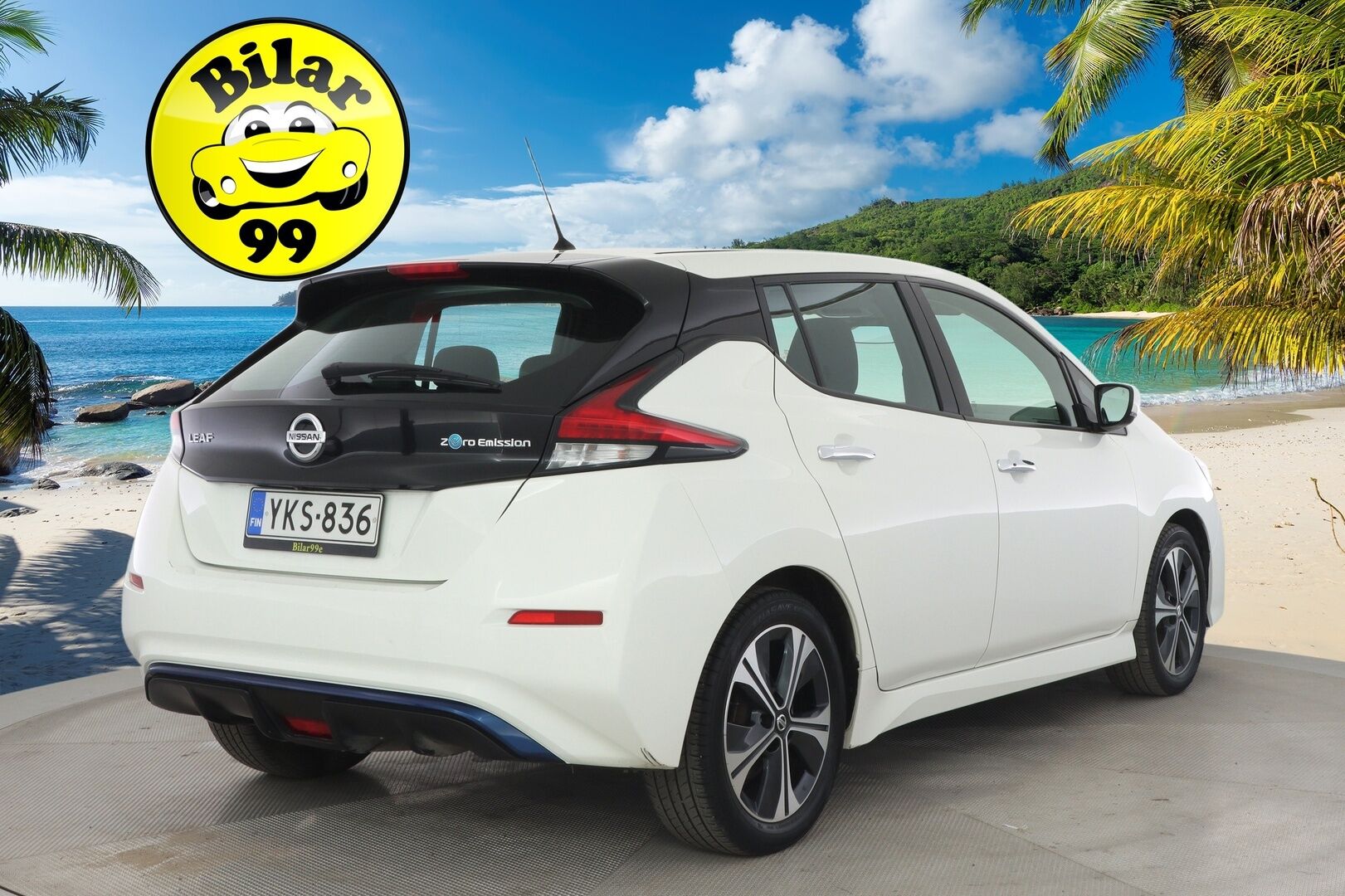 Nissan Leaf 2019 Acenta 40 kWh - *Adapt. Vakkari / BLIS / Kessy / P. Kamera / Lämpöpumppu /  Navi / Digimittaristo*