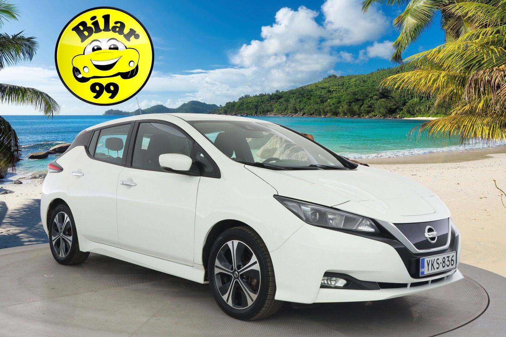 Nissan Leaf 2019 Acenta 40 kWh - *Adapt. Vakkari / BLIS / Kessy / P. Kamera / Lämpöpumppu /  Navi / Digimittaristo*